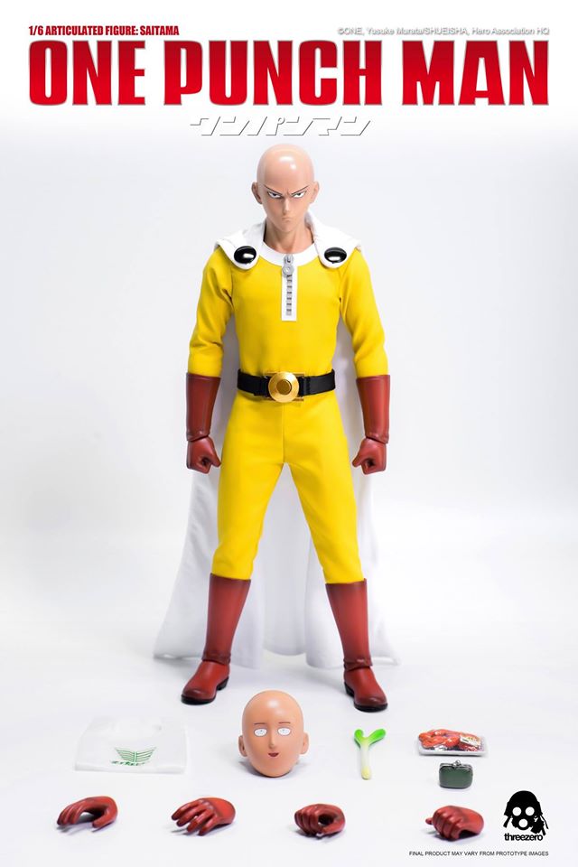 threezero ONE-PUNCH MAN 16 SAITAMA (Exclusive)