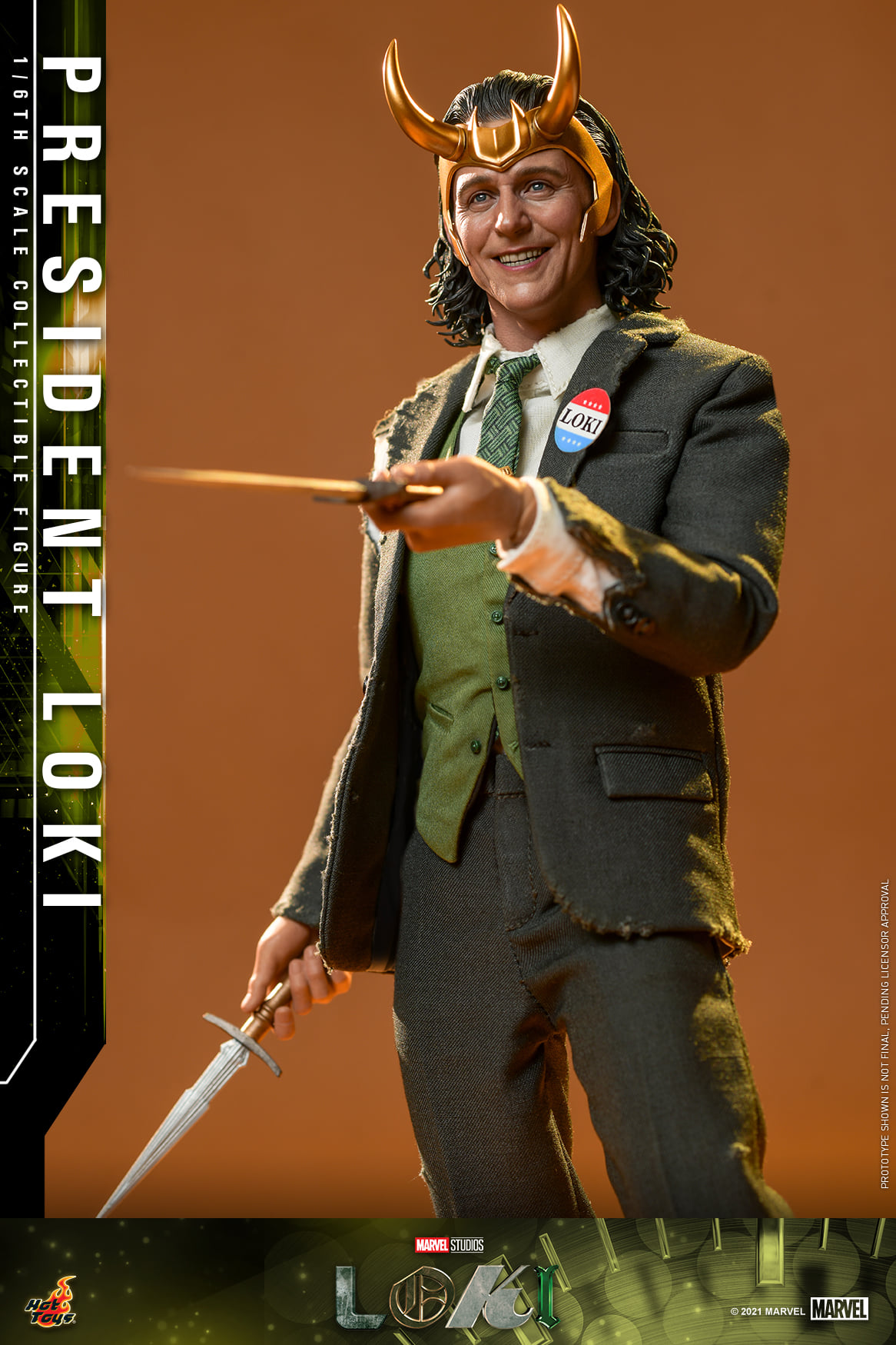 Hot Toys TMS066 1/6 Loki - President Loki