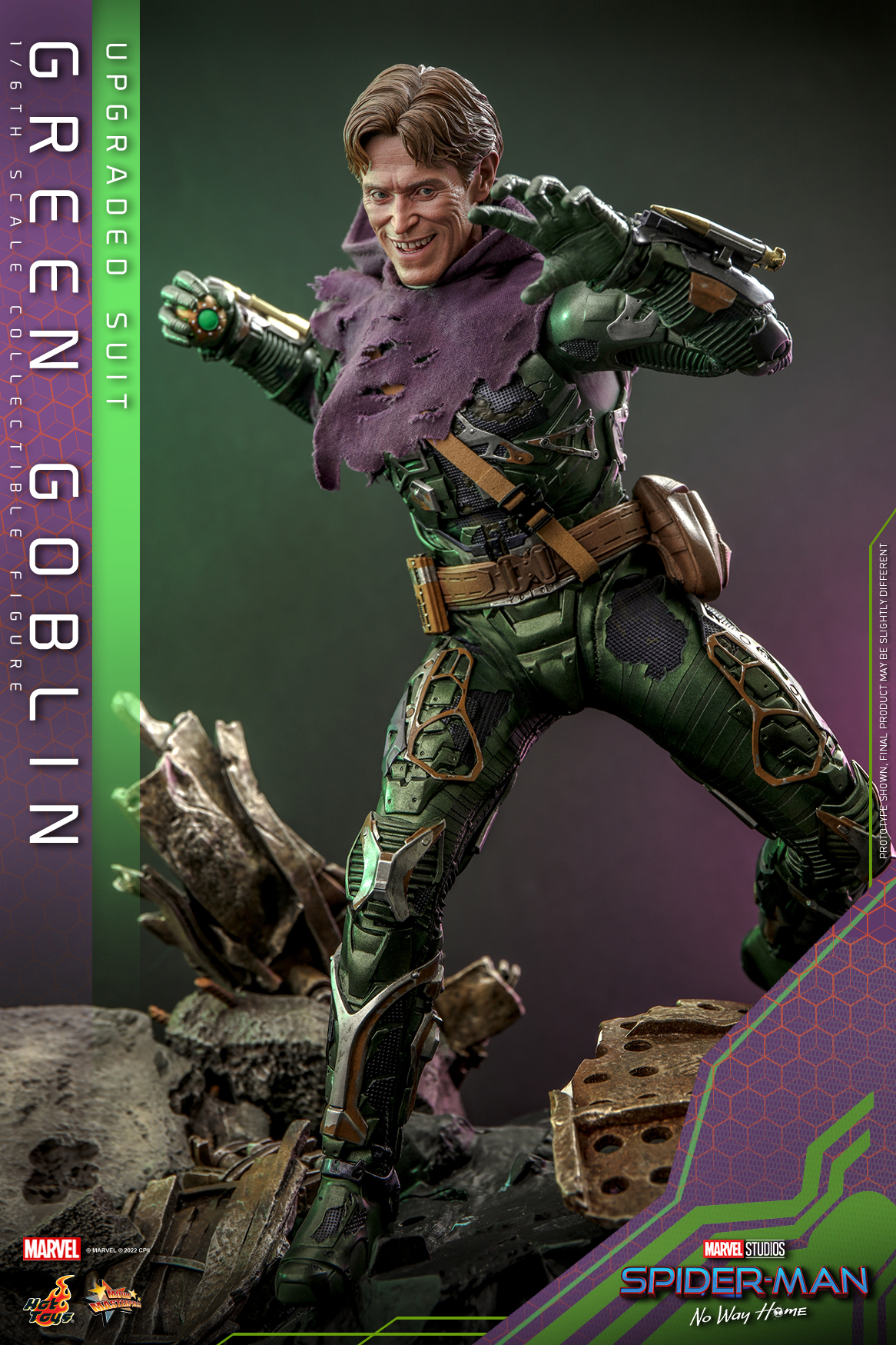 Hot Toys MMS674 1/6 Spider-Man: No Way Home - Green Goblin (Upgraded Suit)