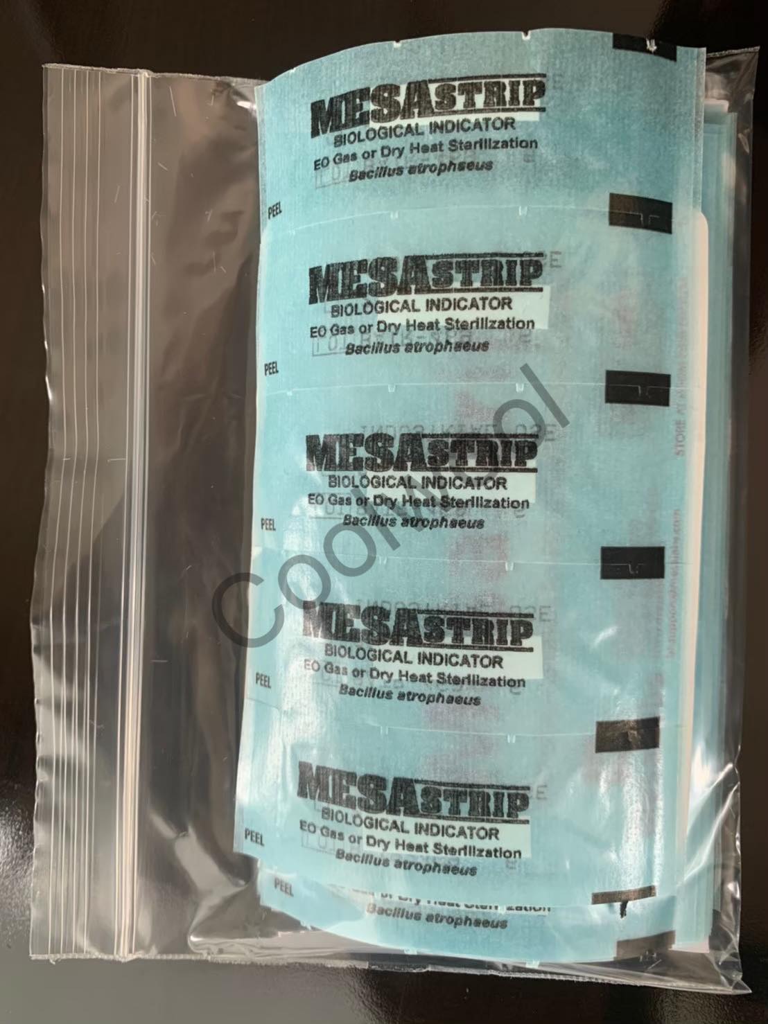 Mesa Strip B. atrophaeus Dry heat/EO gas 10^6 (100pcs/pkg)