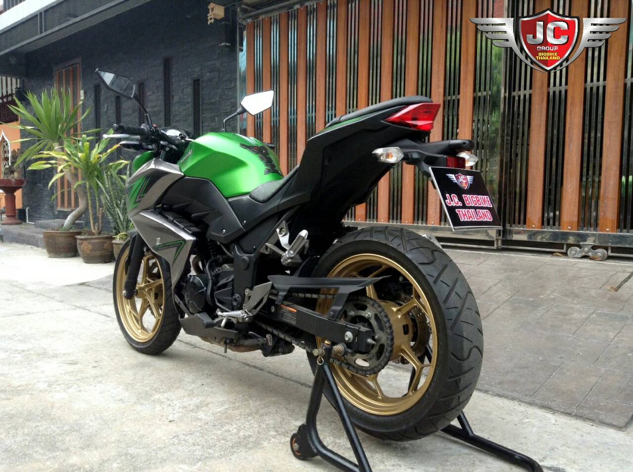 Kawasaki Z300 รถบ้านแท้มือเดียวเดิมจัดๆโปรดาวน์ 7,100 ไม่ต้องค้ำ