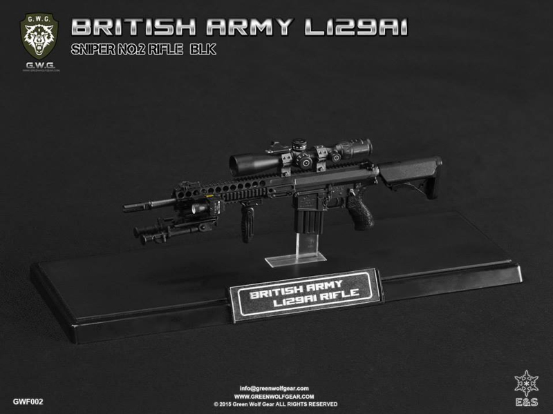 Easy & Simple BRITISH ARMY L129A1 SNIPER BLK