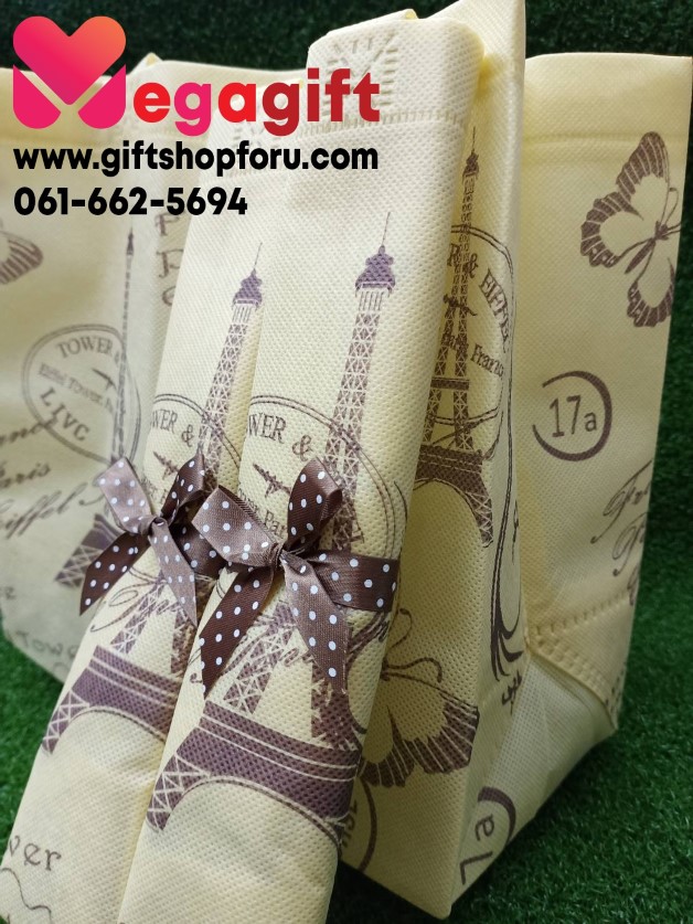 ถุงผ้าลดโลกร้อน ถุงผ้าสปันบอนด์