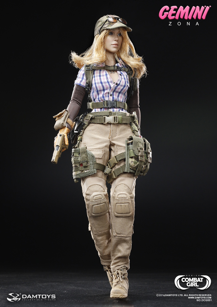 DAMTOYS 16 COMBAT GIRL Series - DCG002 Gemini Vicky