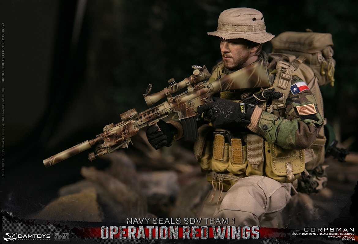 DAMTOYS 78084 1/6 Operation Red Wings: Navy Seals SDV Team 1 - Corpsman