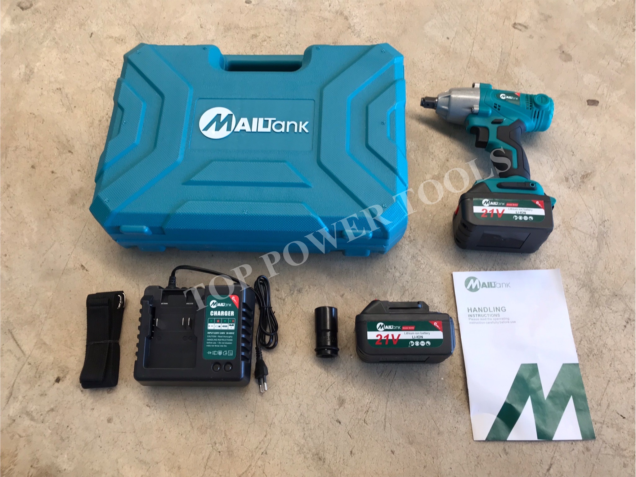 บล็อกแบตเตอรี่ 21V. ขนาด 1/2" SH53 MAILTANK