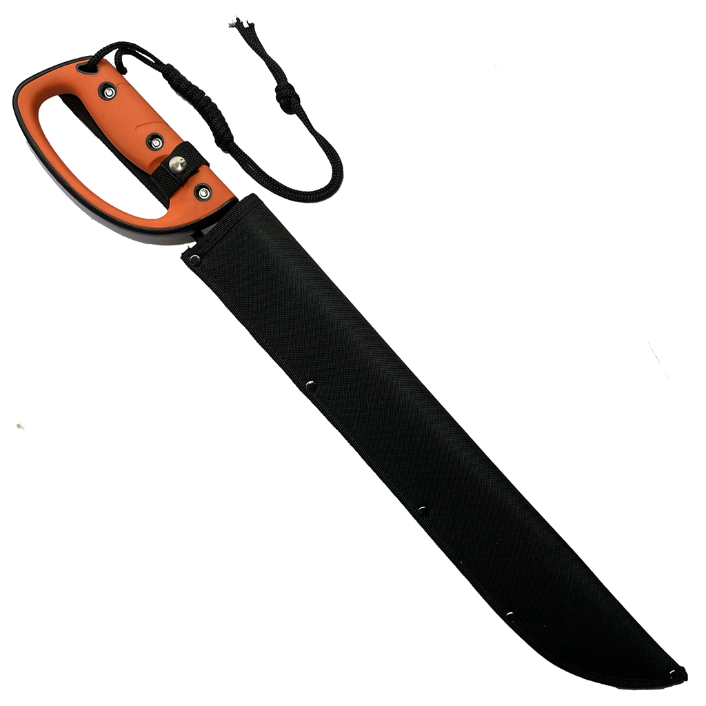 มีดมาเชเต้ มีดเดินป่า มีดใบตาย Machete ขนาด 24.4 นิ้ว (62 ซม.) พร้อมซองไนล่อนเก็บมีด
