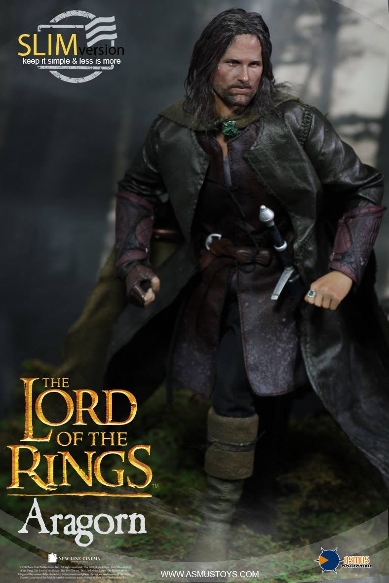 Asmus Toys LOTR008s The Lord of the Rings Series - Aragorn (SlimVersion)