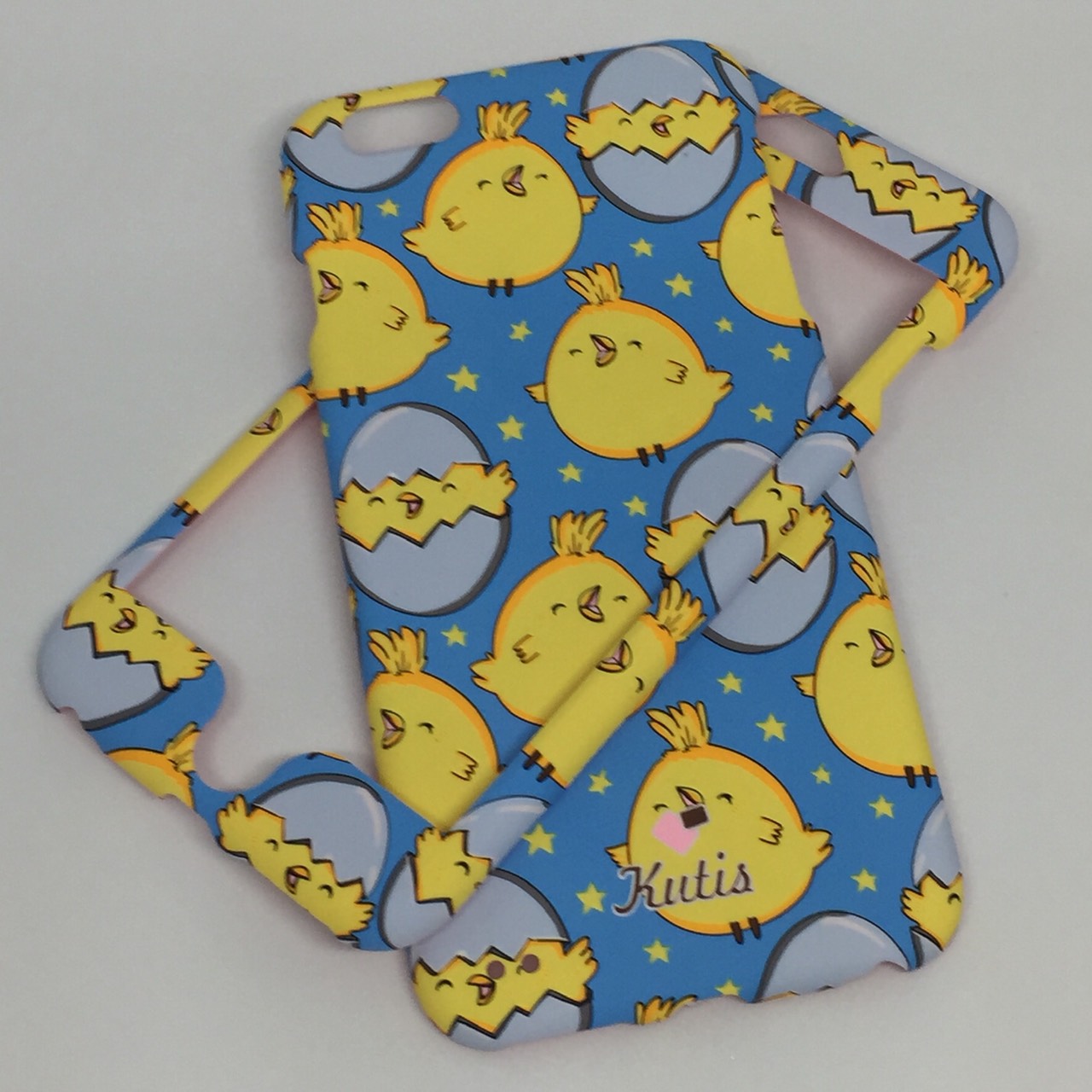 เคสคูทิส (Kutis) ไอโฟน6พลัส,6Sพลัส(ลายลูกไก่ออกจากไข่)