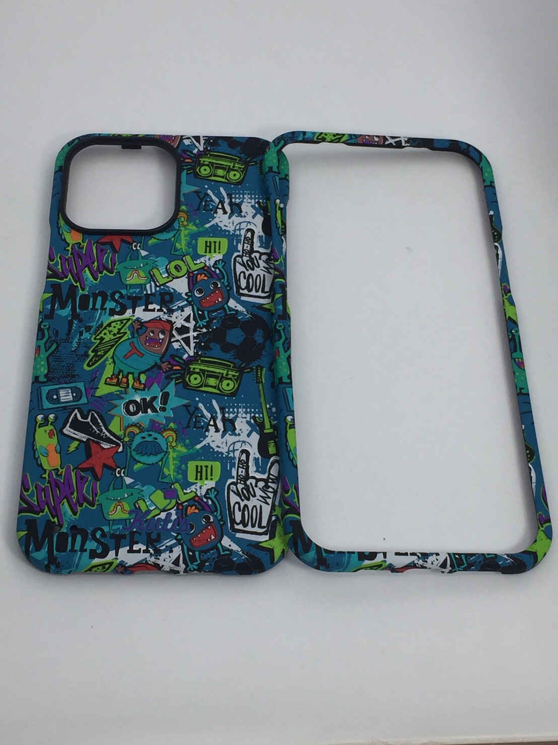 เคสคูทิส(Kutis)เคสไอโฟน13PROmax(ลายMonster)มาใหม่ เคสประกบหน้า-หลัง เคสเรืองแสง เคสลายวินเทจ ร้านSuperhero Klongthom