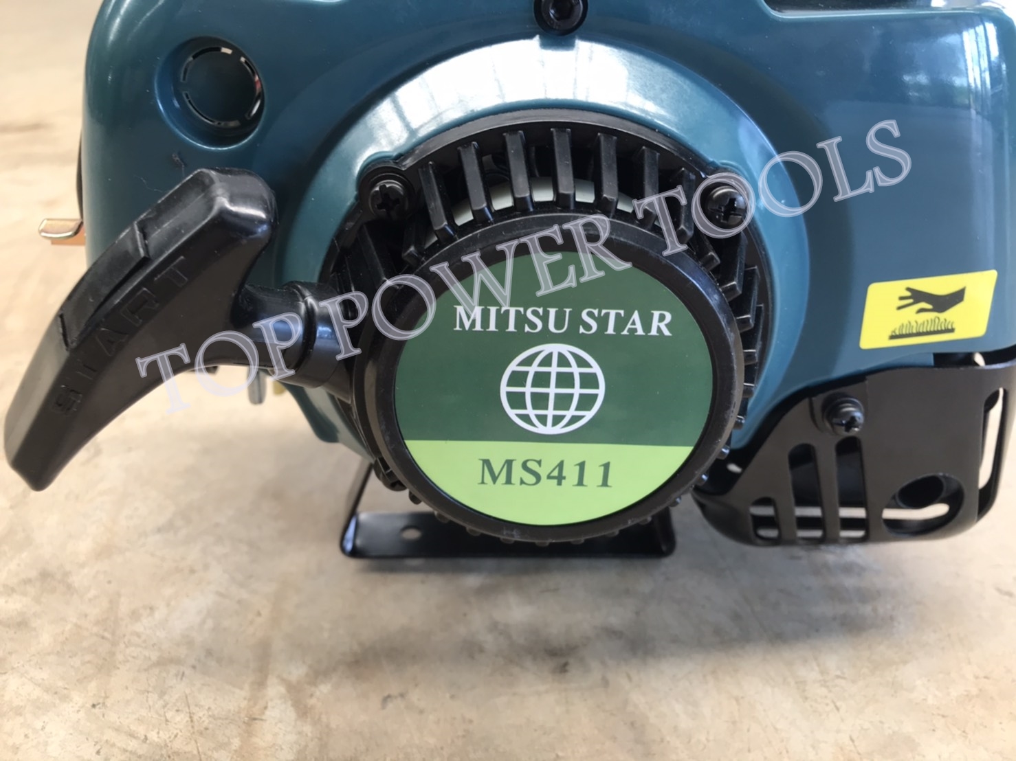เครื่องตัดหญ้าข้อแข็ง MS411 MITSU STAR (สีเขียว)