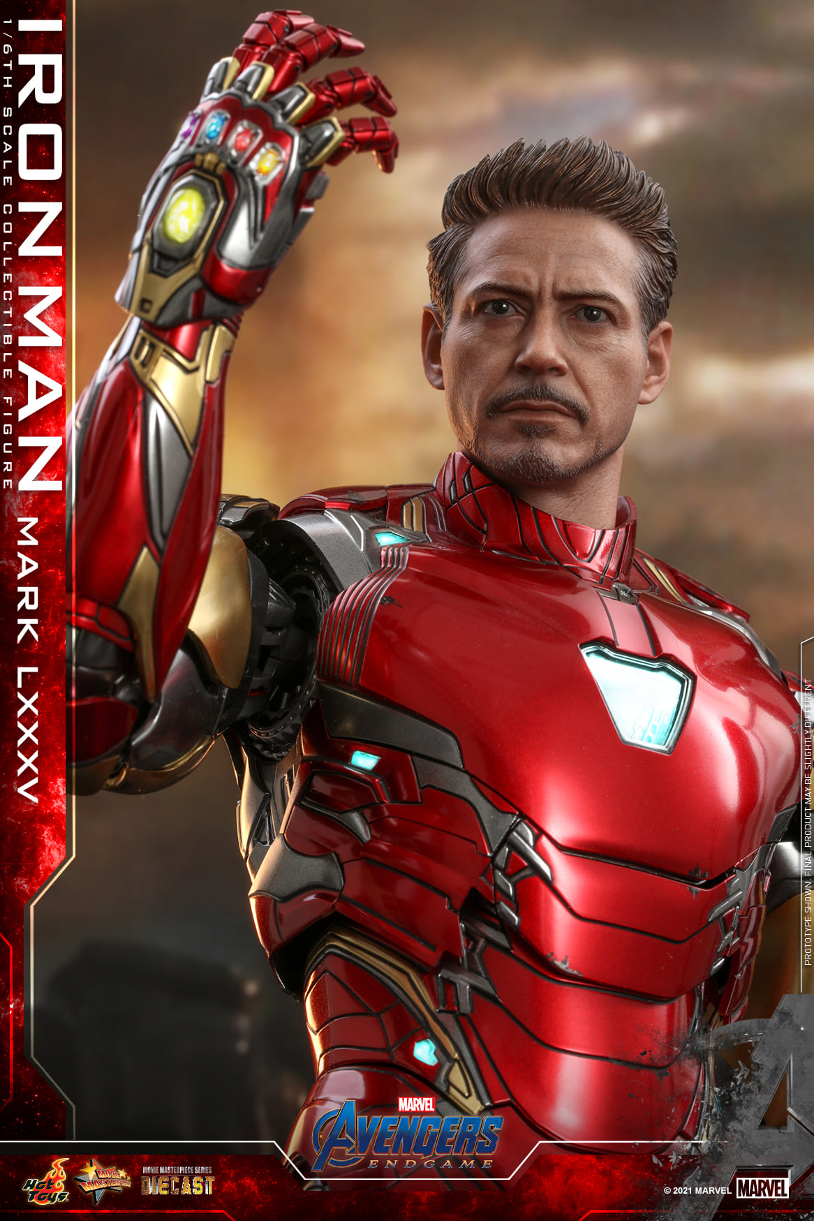 Hot Toys MMS528D30 Avengers Endgame - Iron Man Mark LXXXV