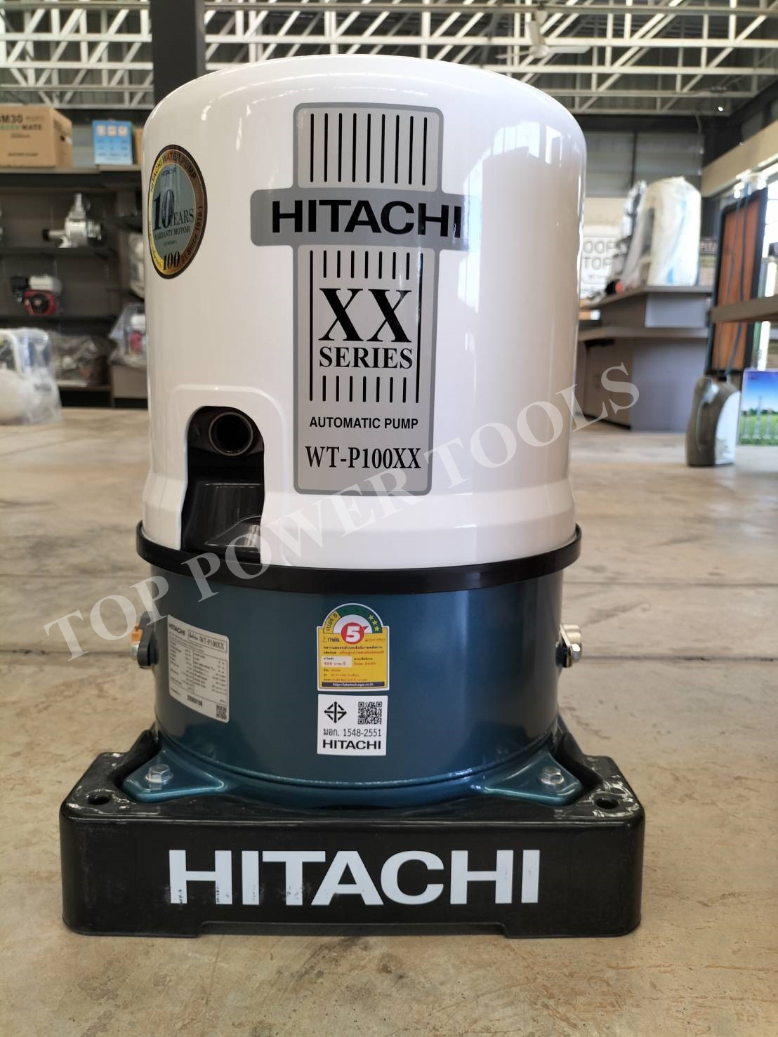 ปั๊มอัตโนมัติถังกลม WT-P100XX HITACHI