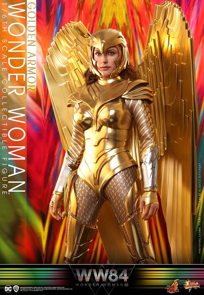 Hot Toys MMS577 1/6 Wonder Woman 1984 - Golden Armor Wonder Woman