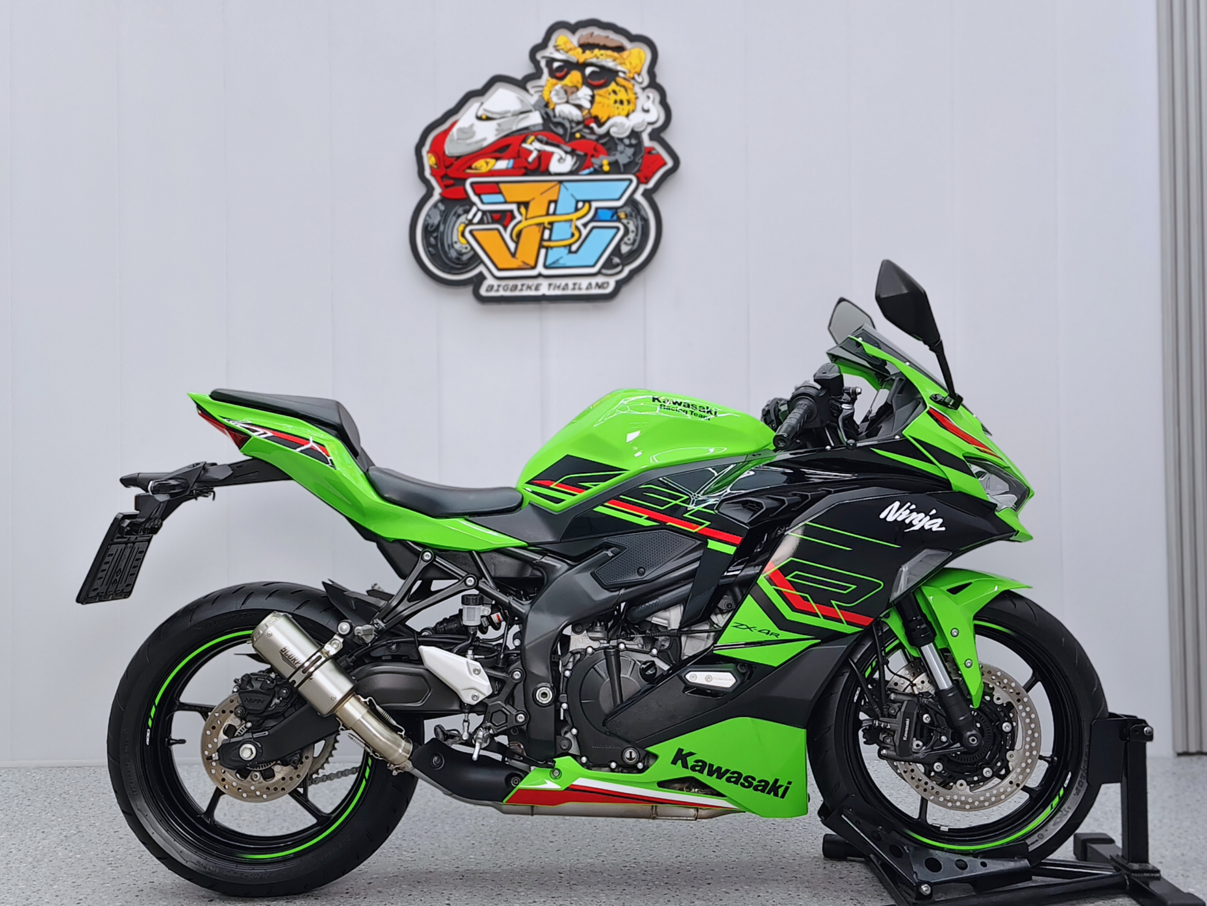 4สูบเรียง400CC.กลับมาแว้ว 😎 KAWASAKI NINJA ZX4R SE ปลายปี 2023 ไมล์หลักพัน‼️