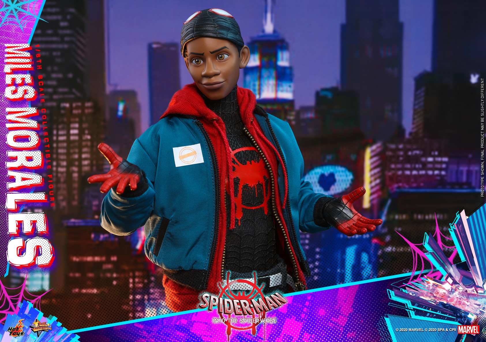 Hot Toys MMS567 Spider-Man Into the Spider-Verse 1/6 Miles Morales