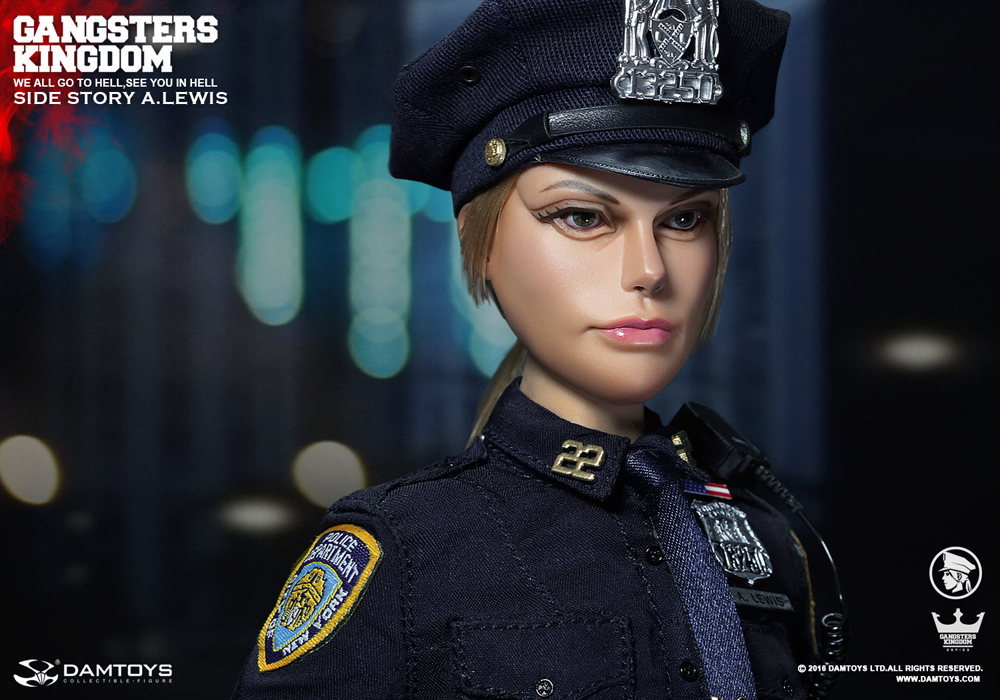 DAMTOYS GKS003 GANGSTERS KINGDOM SIDE STORY - OFFICER A.LEWIS
