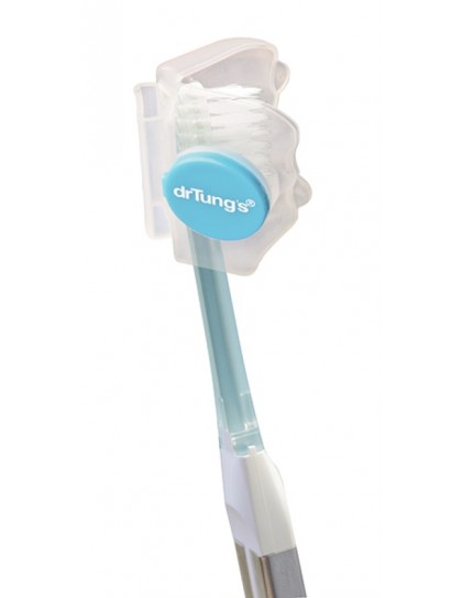 DR.TUNG'S (ดอกเตอร์ทังค์) Snap-On Toothbrush Sanitizer ผลิตภัณฑ์รักษาความสะอาดแปรงสีฟัน