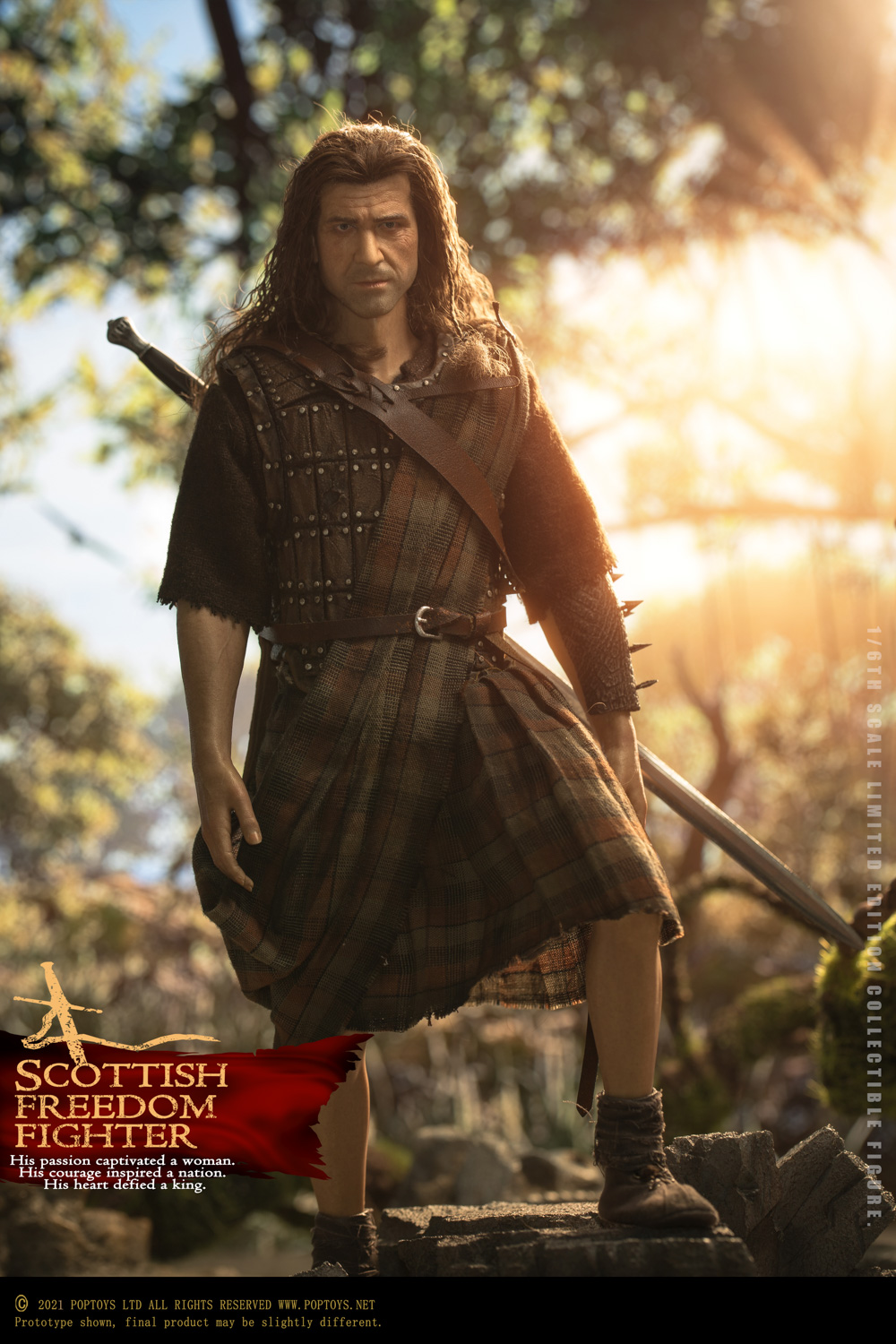POPTOYS EX038 1/6 Scottish Freedom Fighter (Standard Version)