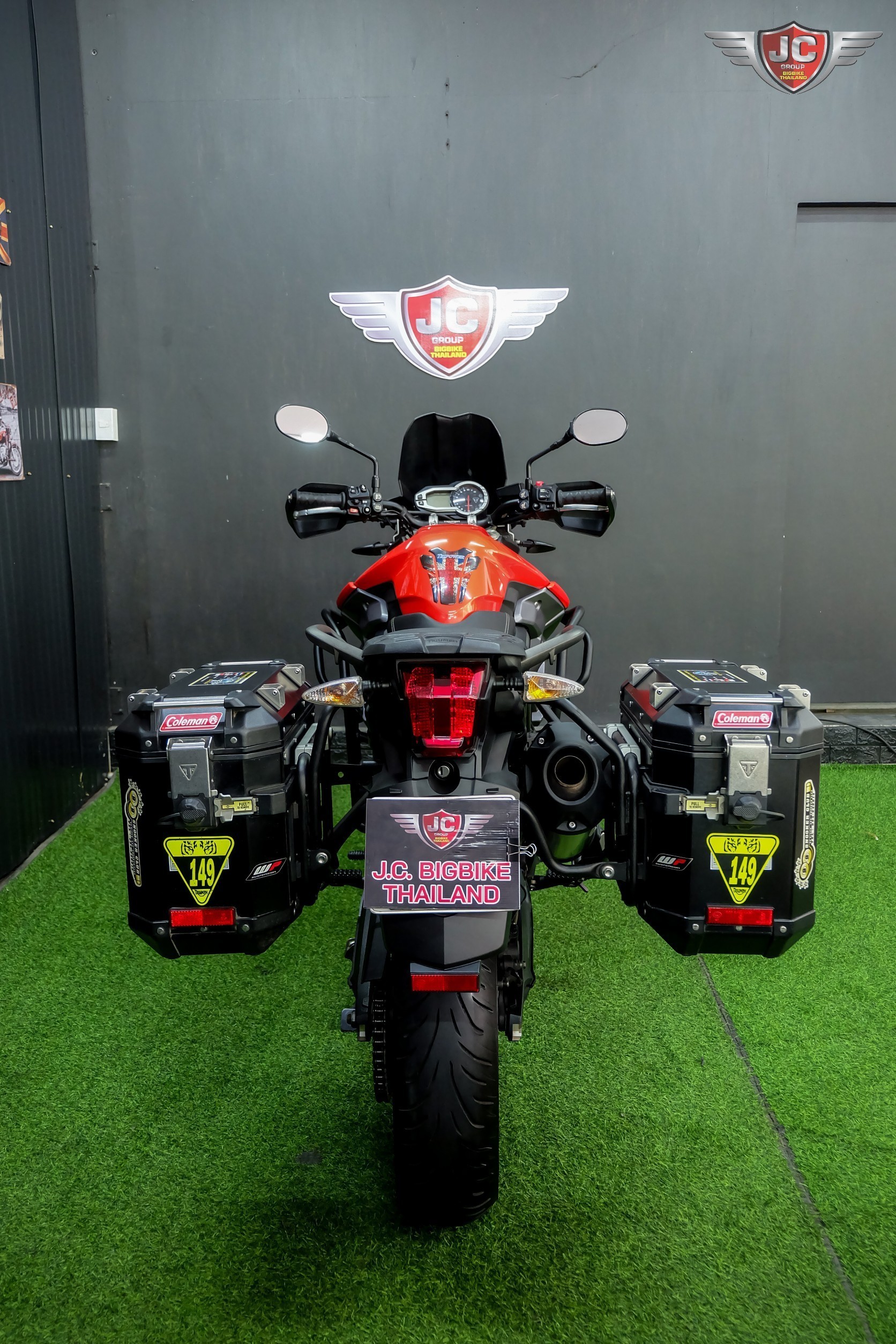 🐯 เสือส้มมาแล้ววว....เอาใจสาย Touring กันหน่อย 🤗 Tiger800XRT จดปี2017 Top สุดในรุ่นล้อแม็ค‼️