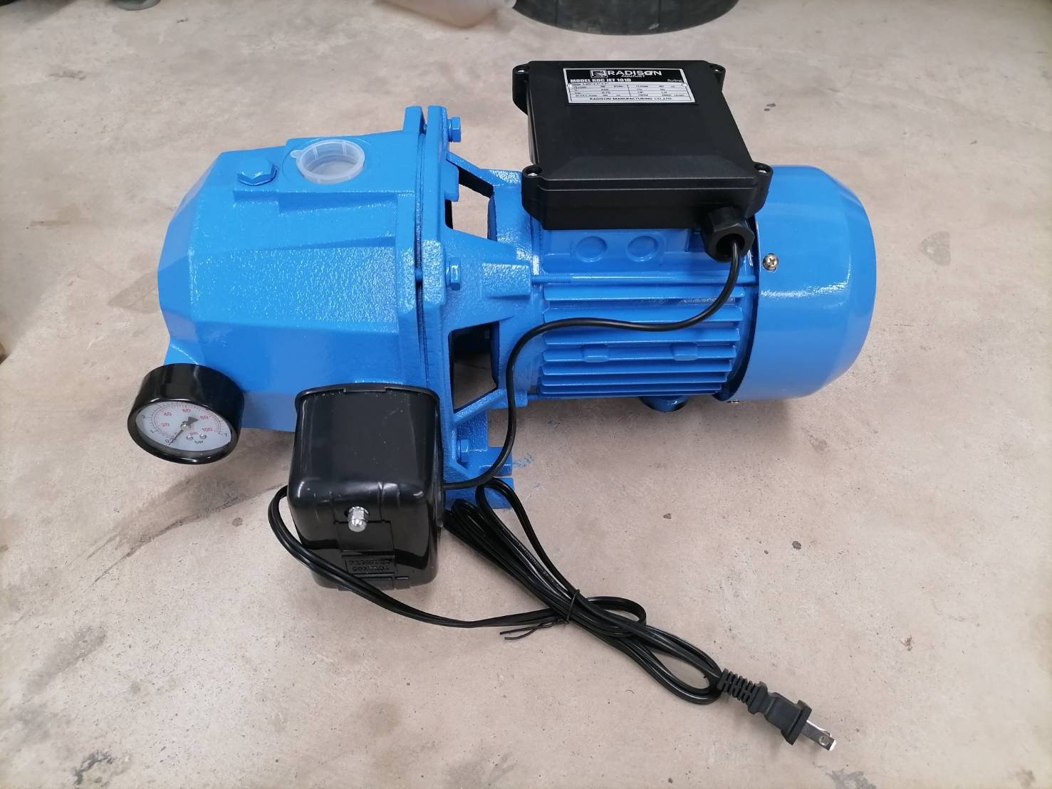 ปั๊มเจ็ทคู่ 1"x1HP RDC-JET101D RADISON(ฟรีค่าจัดส่ง)