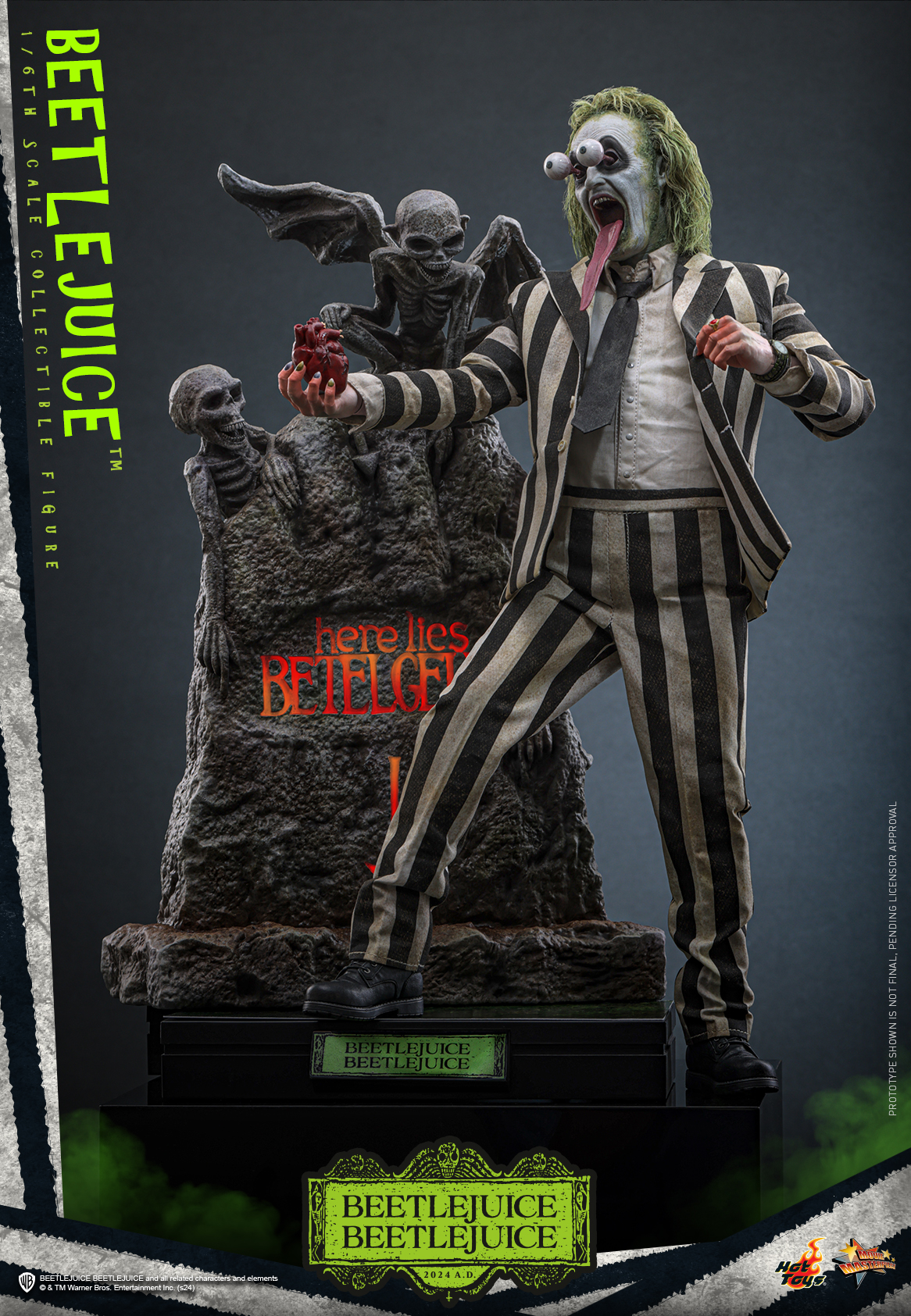 Hot Toys MMS767 Beetlejuice Beetlejuice - Beetlejuice
