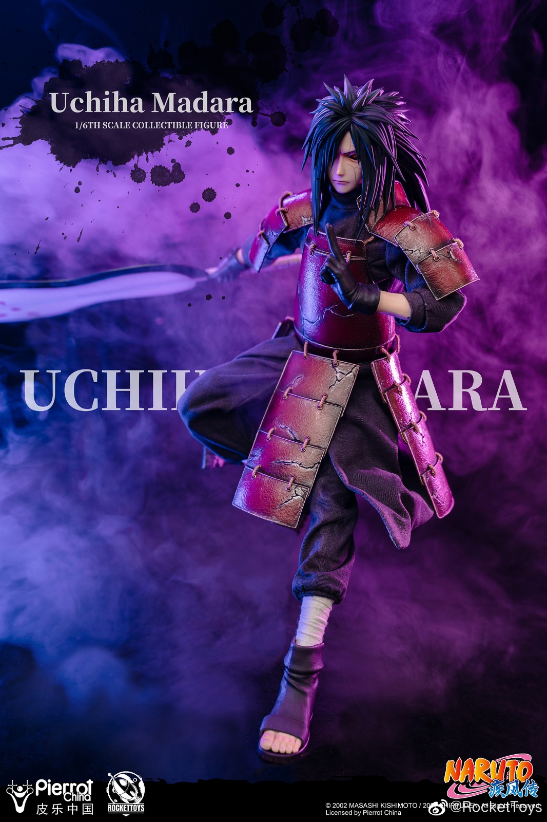 ROCKETTOYS ROC-005 1/6 NARUTO - UCHIHA MADARA