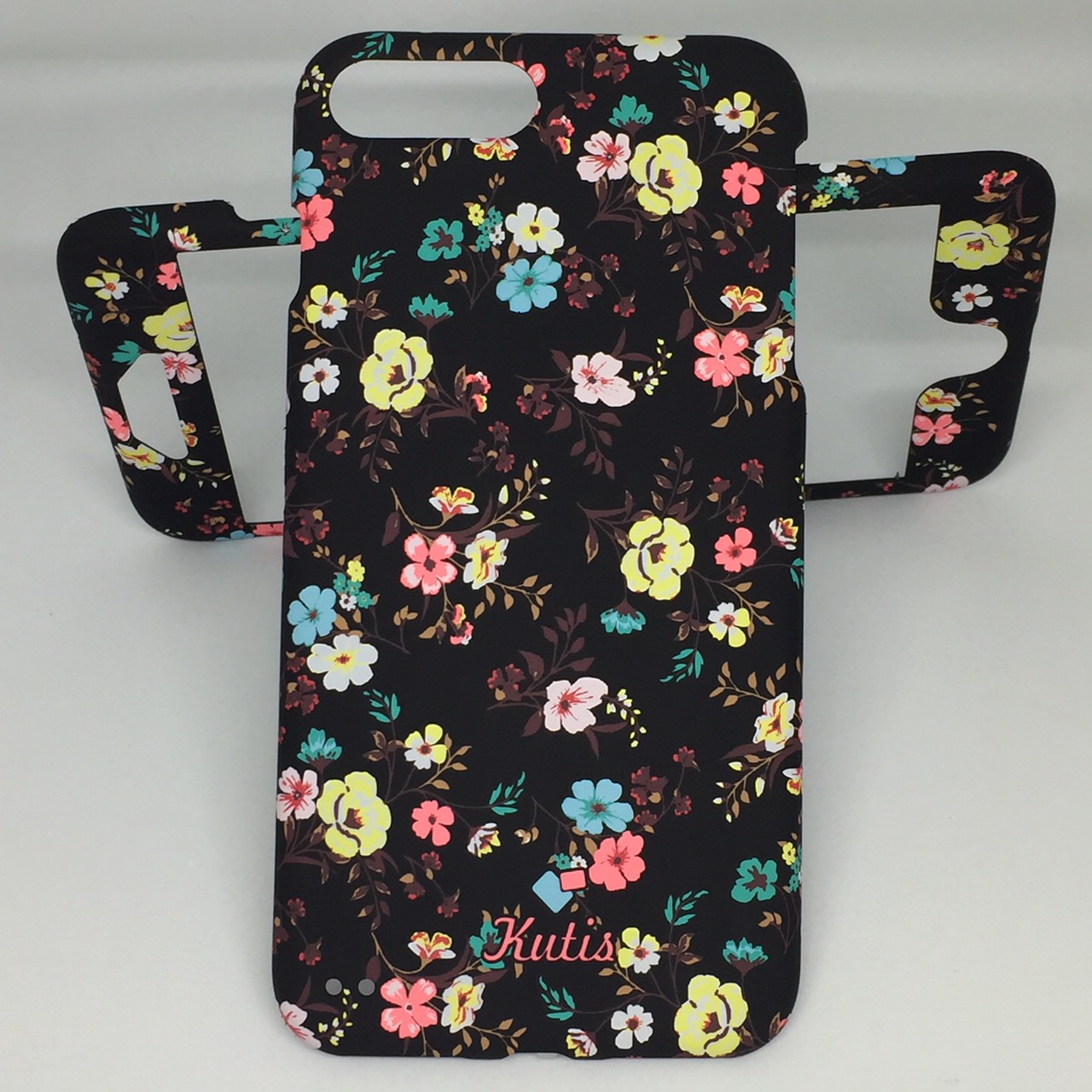 เคสคูทิส (Kutis) ไอโฟน7พลัส,8พลัส(ลายช่อดอกไม้หลากสี)มาใหม่