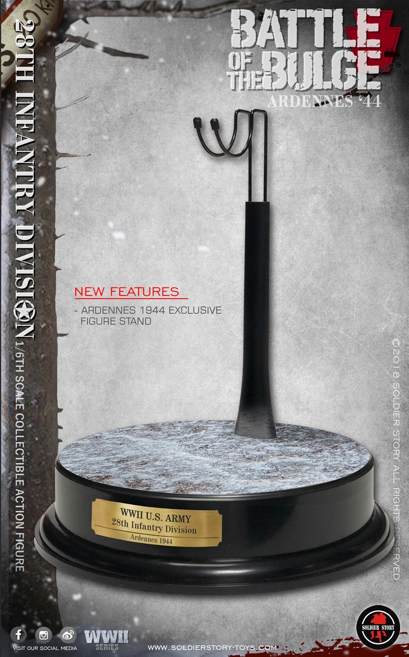 Soldier Story SS-111 WWII Series 28th Infantry Division 1/6 Battle of the Bulge - Ardennes '44