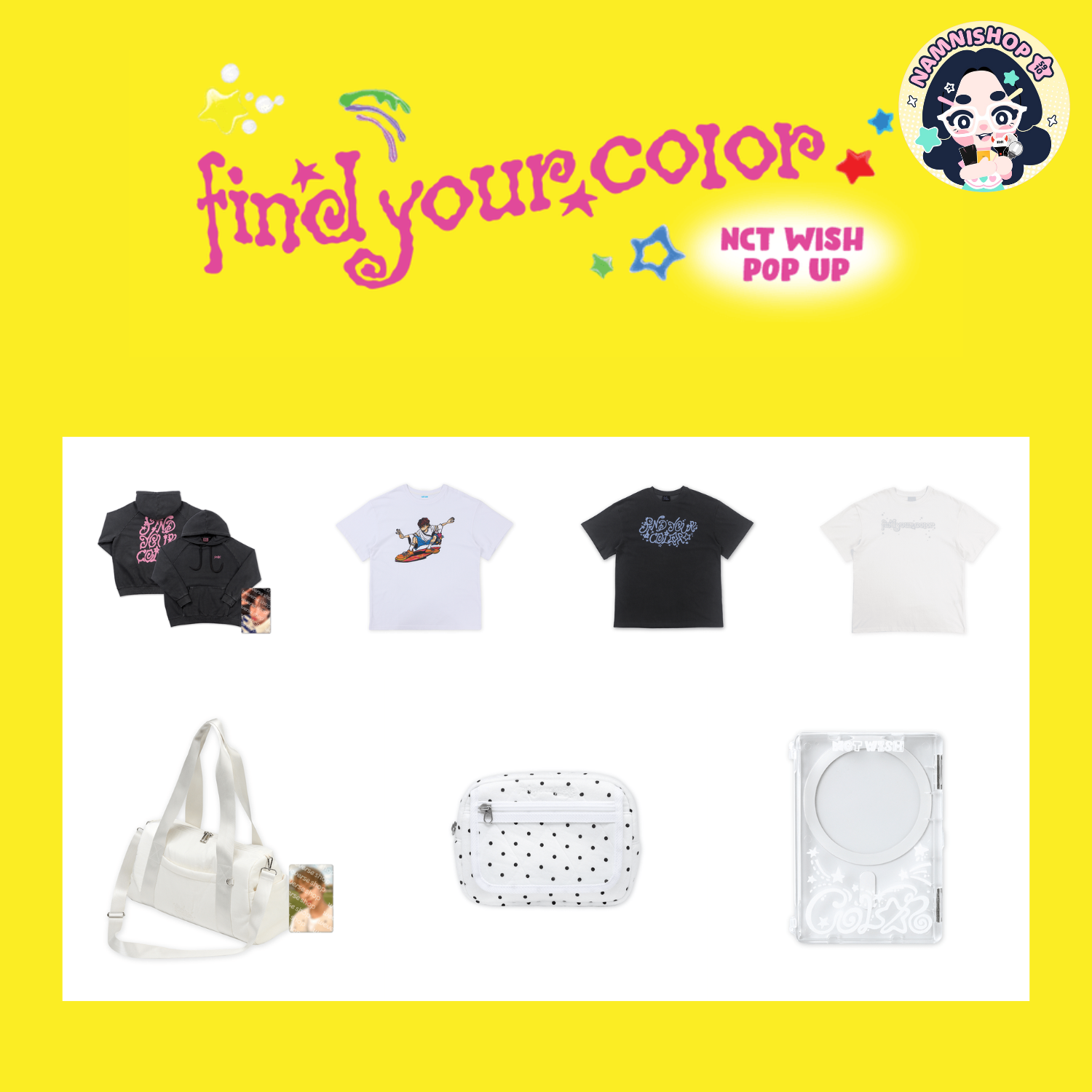 [PRE] NCT WISH MERCH - FIND YOUR COLOR