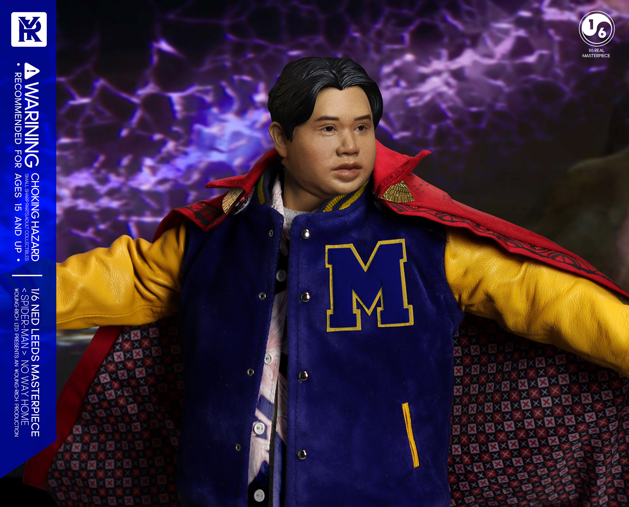 YoungRich Toys YR029F 1/6 Spider-Man: No Way Home - Fat High School Student Ned 2.0