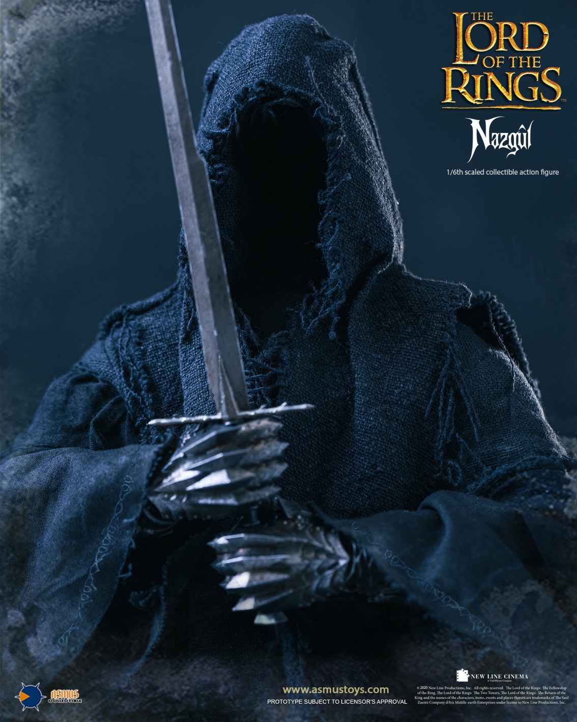 Asmus Toys LOTR005V2 1/6 The Lord of The Rings - Nazgûl