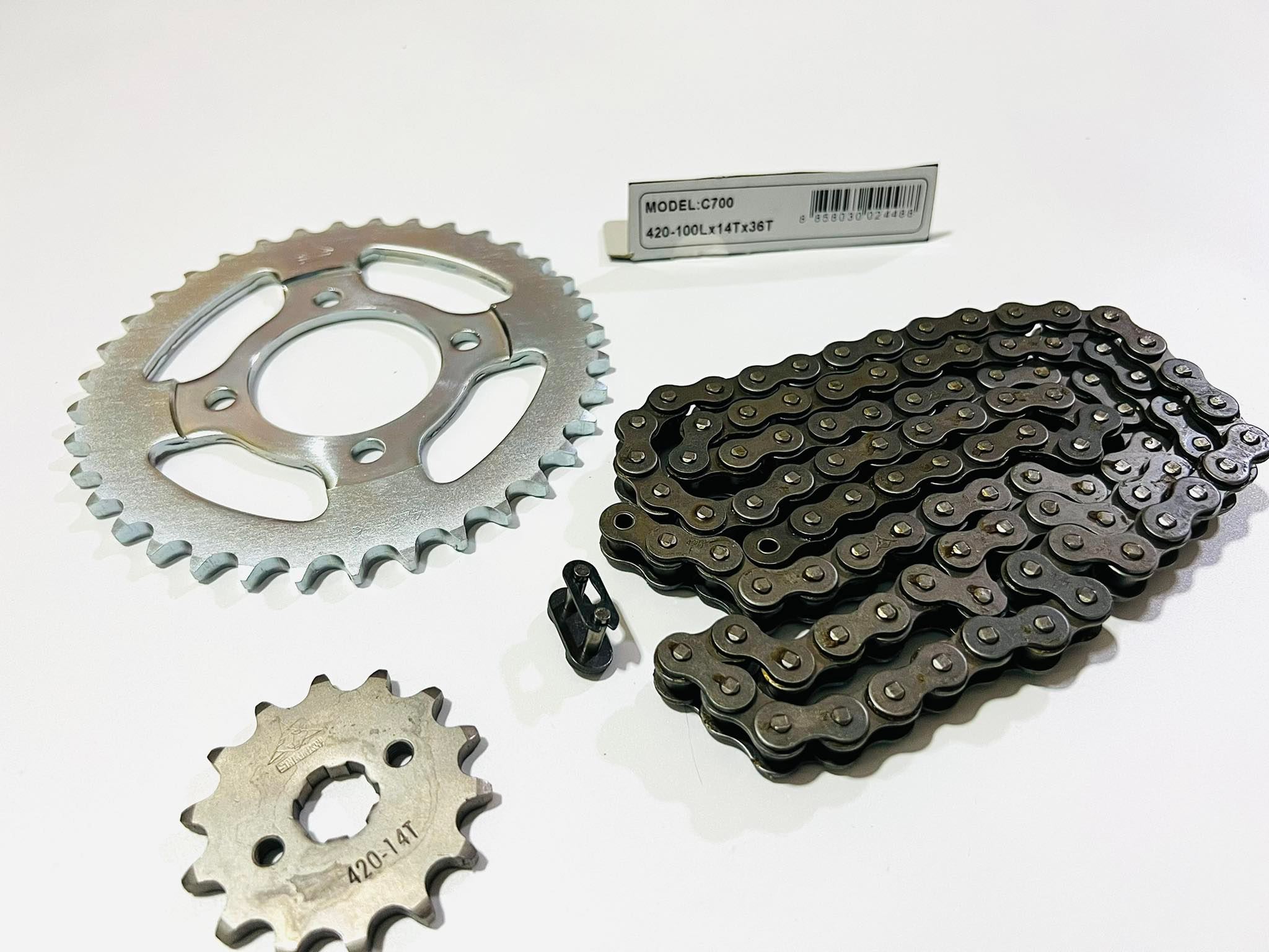 ชุดโซ่สเตอร์c70 c700 ครบชุด