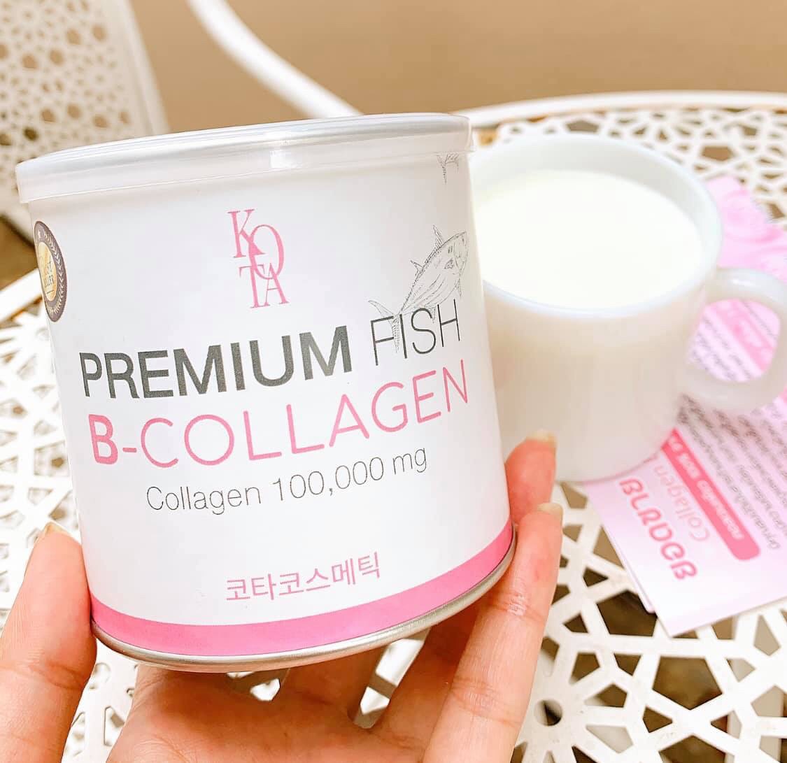 KOTA B-COLLAGEN คอลลาเจนผง นำเข้าจากเกาหลี บำรุงผิว ผม เล็บ Lakota ลาโกต้า ลา โกต้า kota