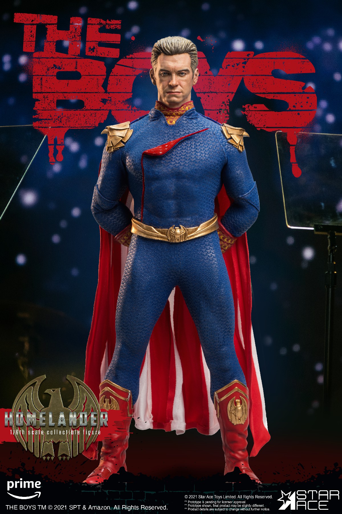 Star Ace Toys SA0106 1/6 The Boys - Homelander (Deluxe Version)