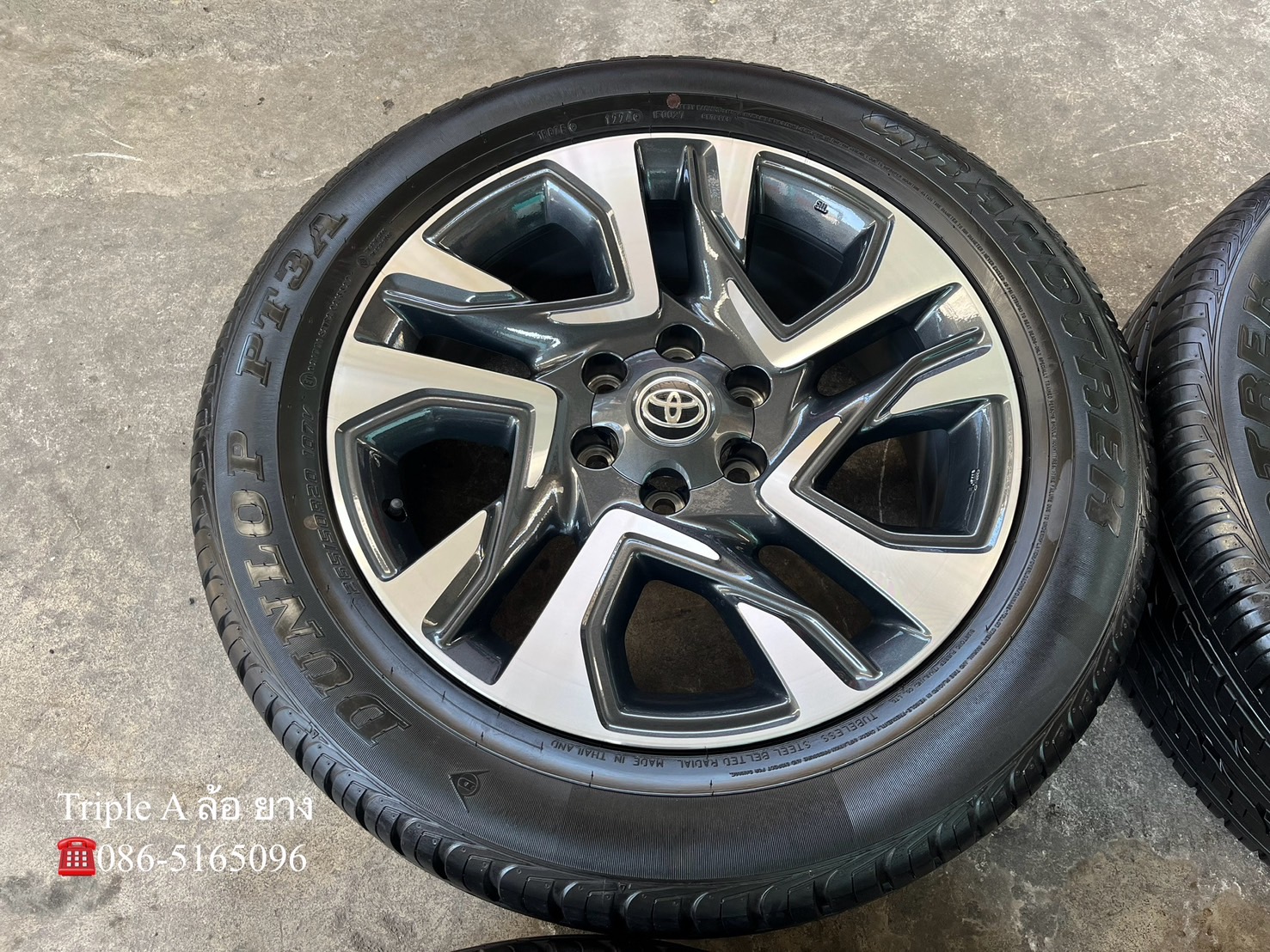 ♨️ปี 24♨️✨ล้อแม็กพร้อมยางป้ายแดง✨Toyota Fortuner Legender รุ่นใหม่ ขอบ 20💖สวยกริ๊บ💖