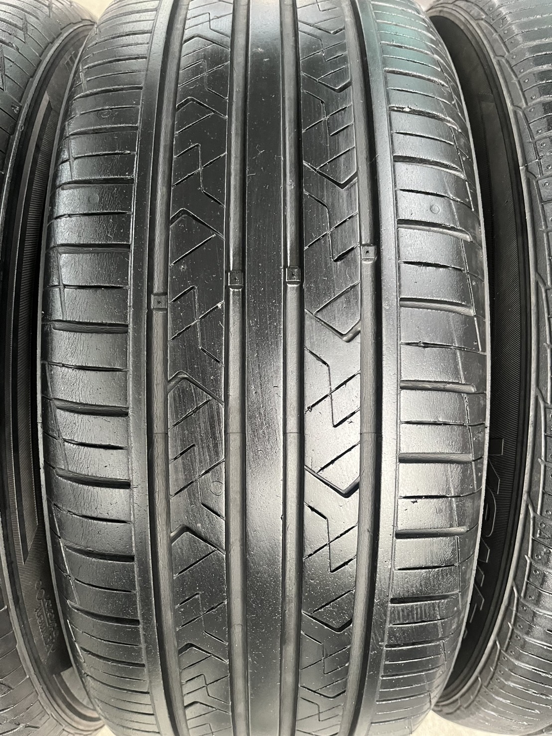 ✨ล้อแม็กแต่ง 4รู100✨STANCE ขอบ 15 ดำหน้าเงา พร้อมยาง 195-55-15 Hankook ปี 19