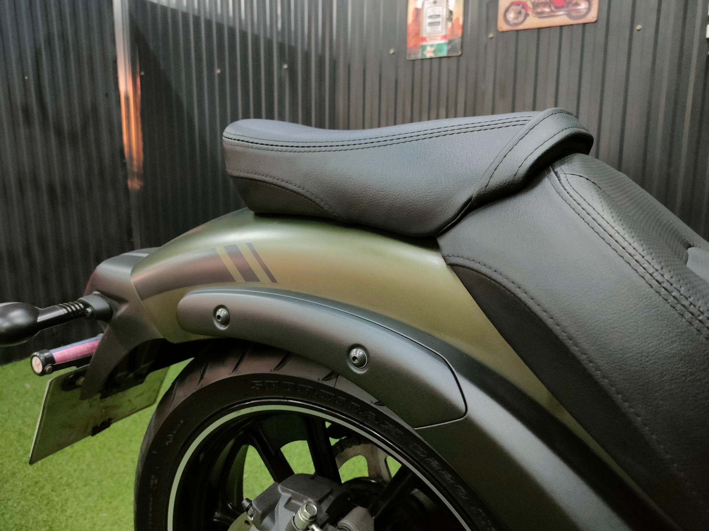 สวยสุดตั้งแต่ขายรุ่นนี้มาแล้ว ⁉️ Vulcan650s ABS ปลายปี2019 "นางฟ้ามือเดียว" สีทหารมาดเข้ม