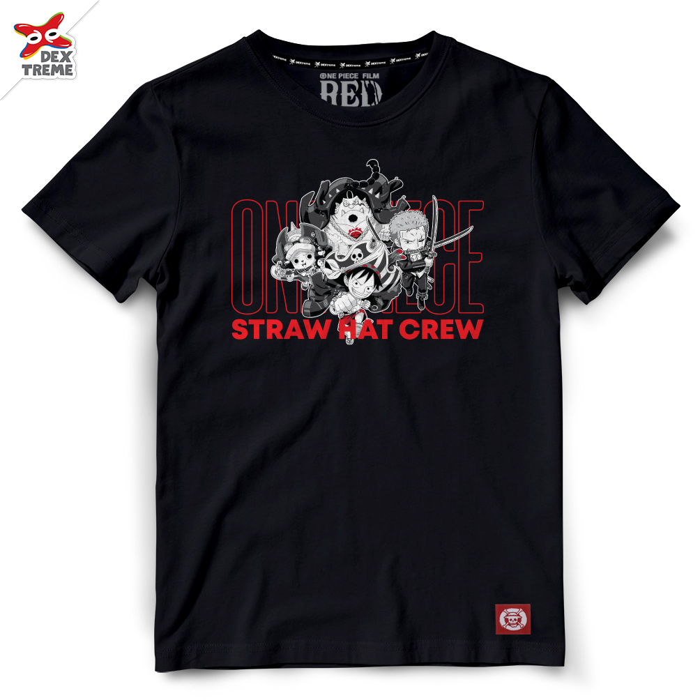 เสื้อวันพีซ One Piece Film Red Straw Hat Crew