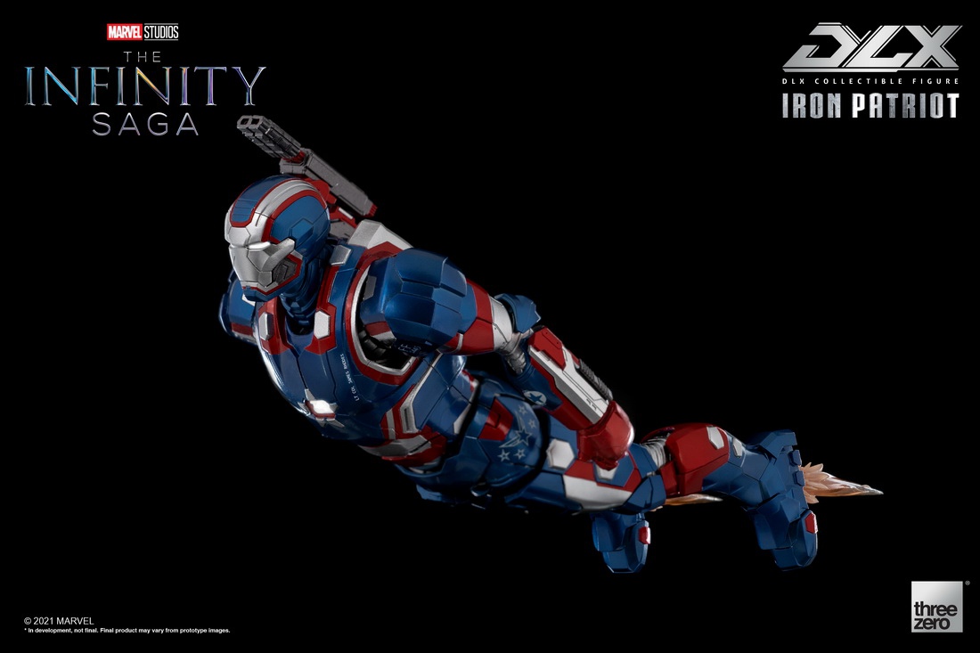 threezero 3Z02570C0 DLX The Infinity Saga - Iron Patriot