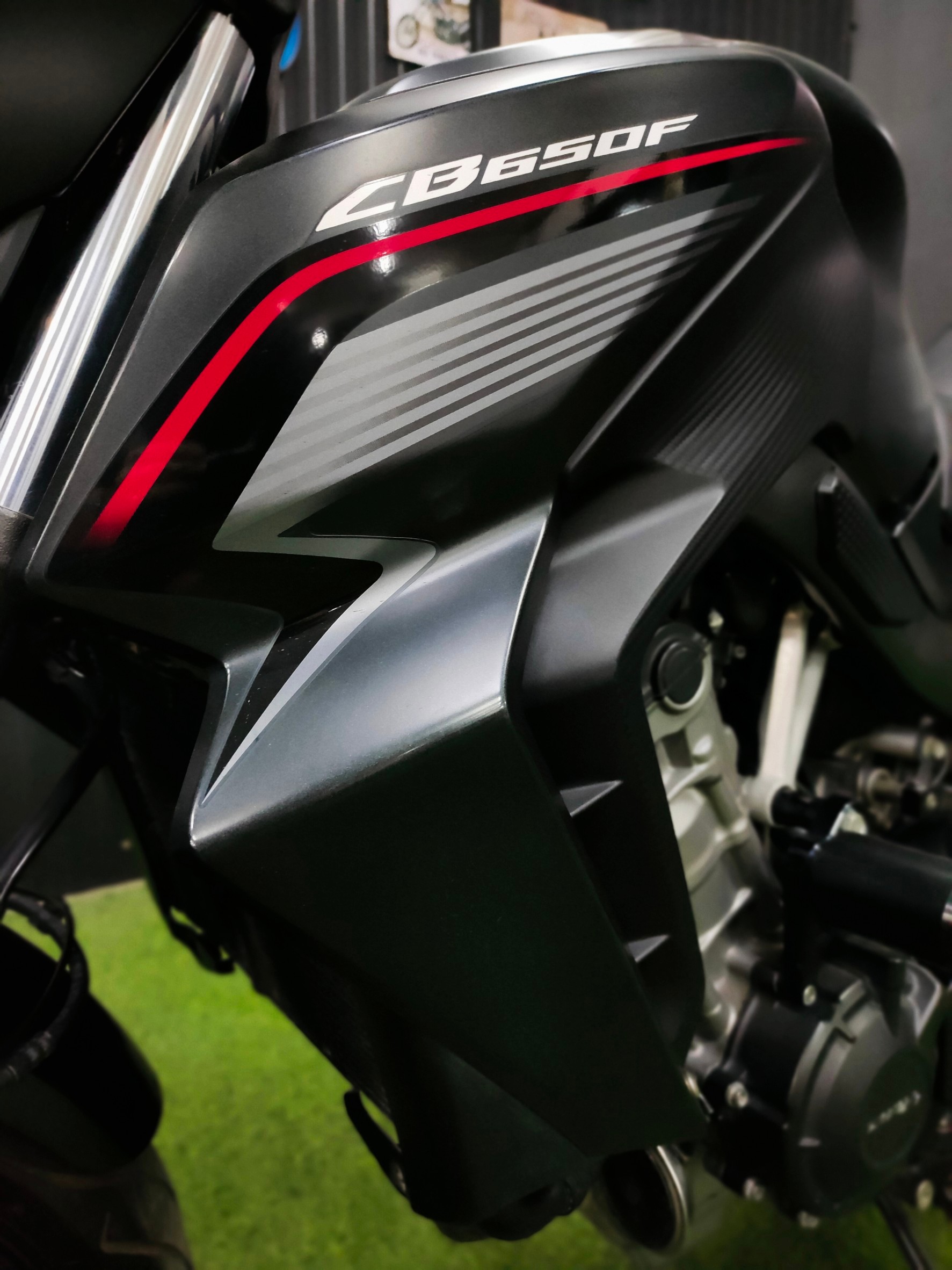"สายรถเดิมต้องโดน 🤗" HONDA CB650F จดปี 2015 โมเดล13 คันนี้ใช้งานน้อย...จอดไว้ซะส่วนมาก 😬