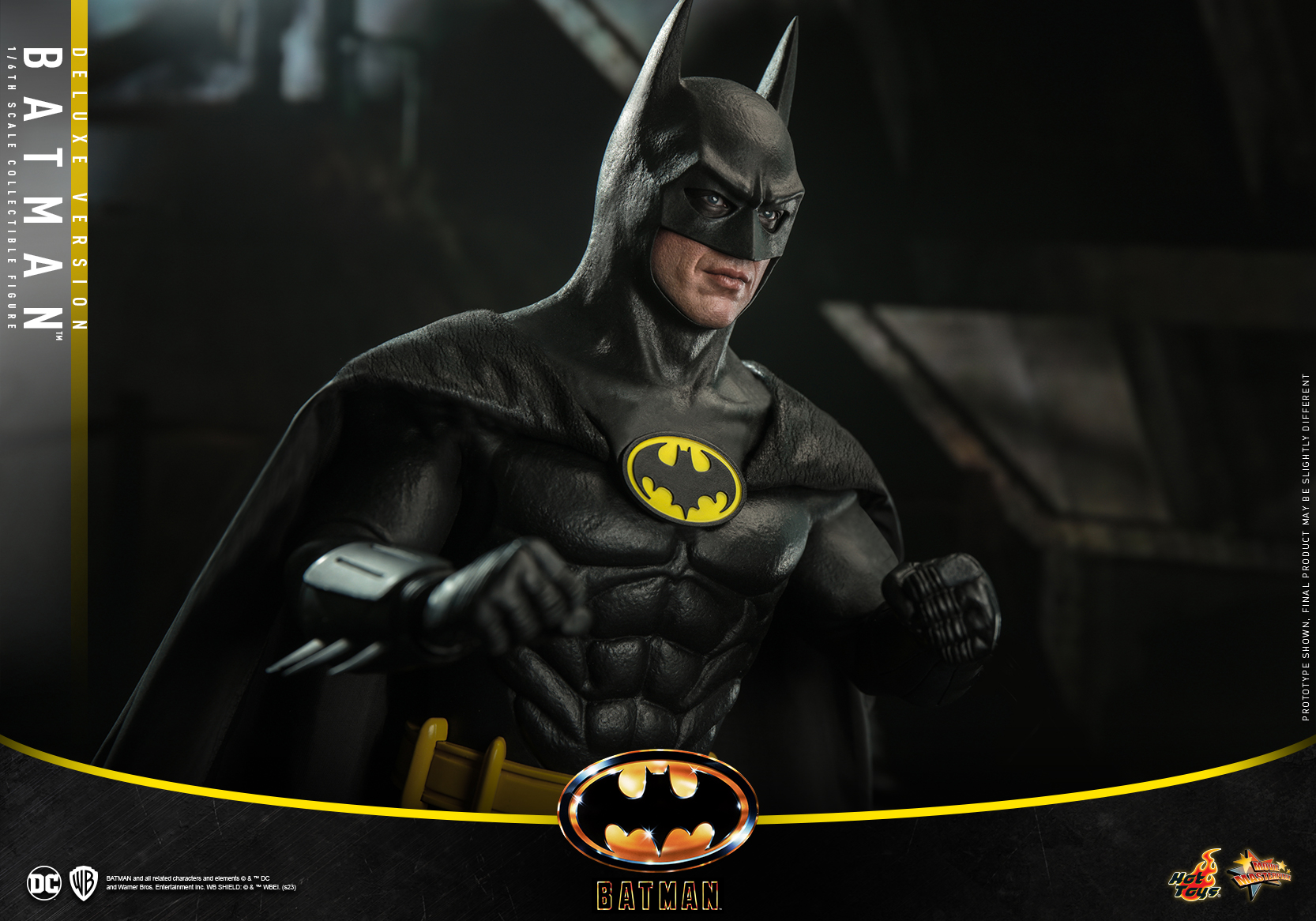 Hot Toys MMS693 1/6 Batman (1989) - Batman (Deluxe Version)