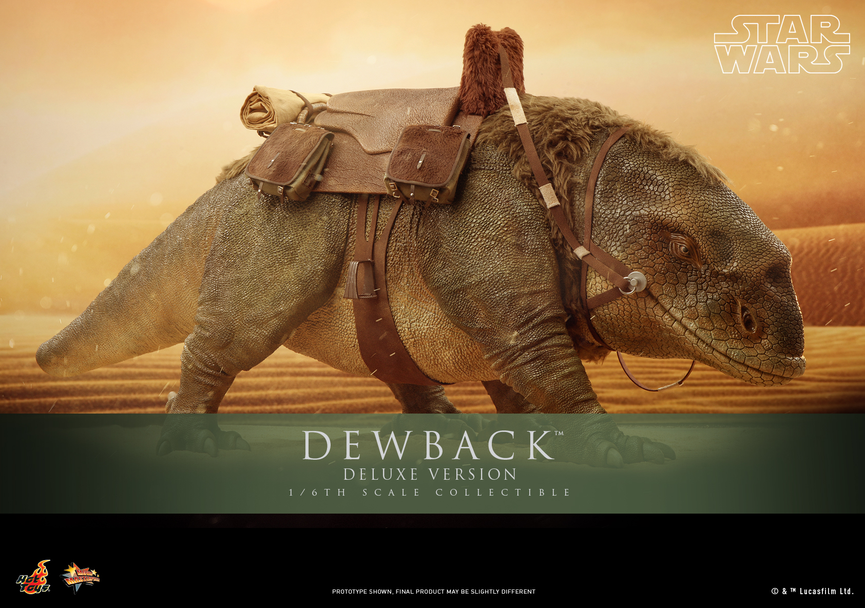 Hot Toys MMS720 1/6 Star Wars Episode IV: A New Hope™ - Dewback™ (Deluxe Version)