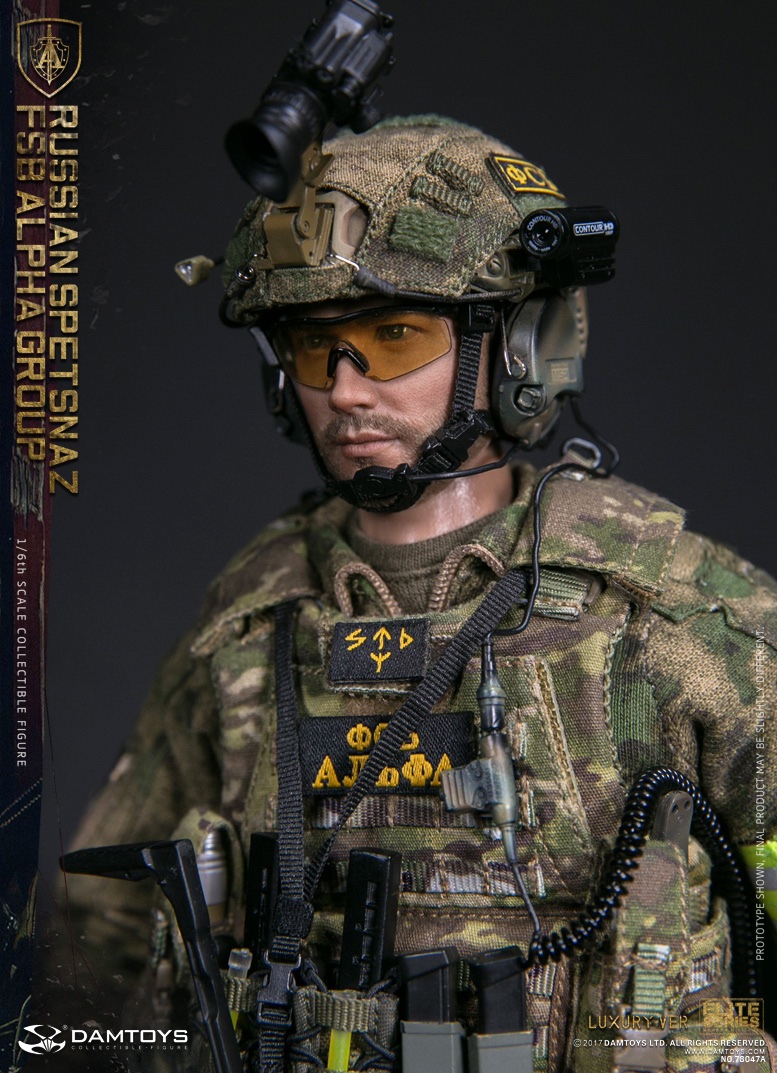 DAMTOYS 78047A RUSSIAN SPETSNAZ - FSB ALPHA GROUP (LUXURY VER)