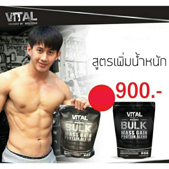 Vital bulk mass gain whey protein blend เวย์โปรตีน vital whey protein & Modernmax (โมเดิร์นแม็กซ์)