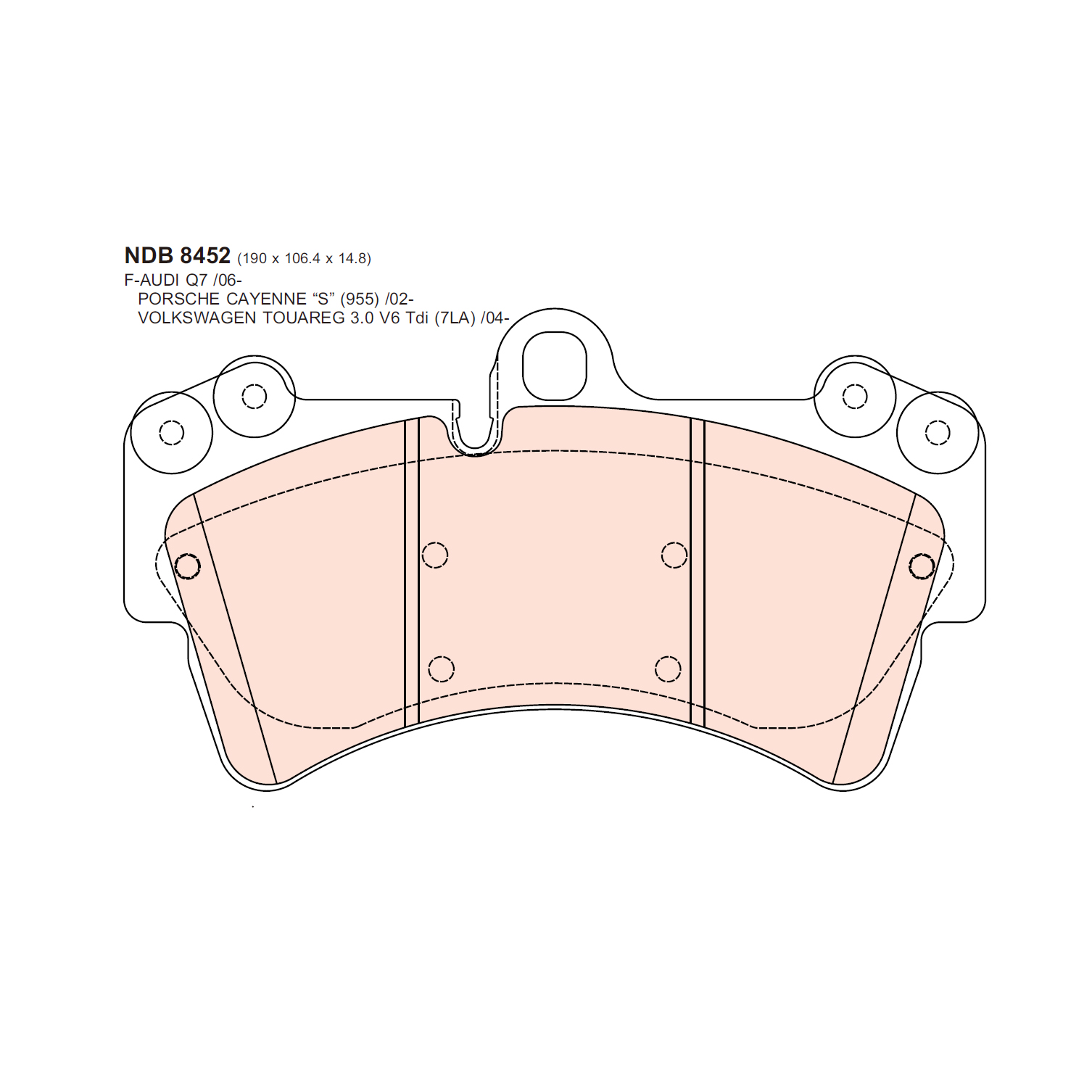 Cayenne 955 / 18Z (หน้า) - Nexzter ProSpec