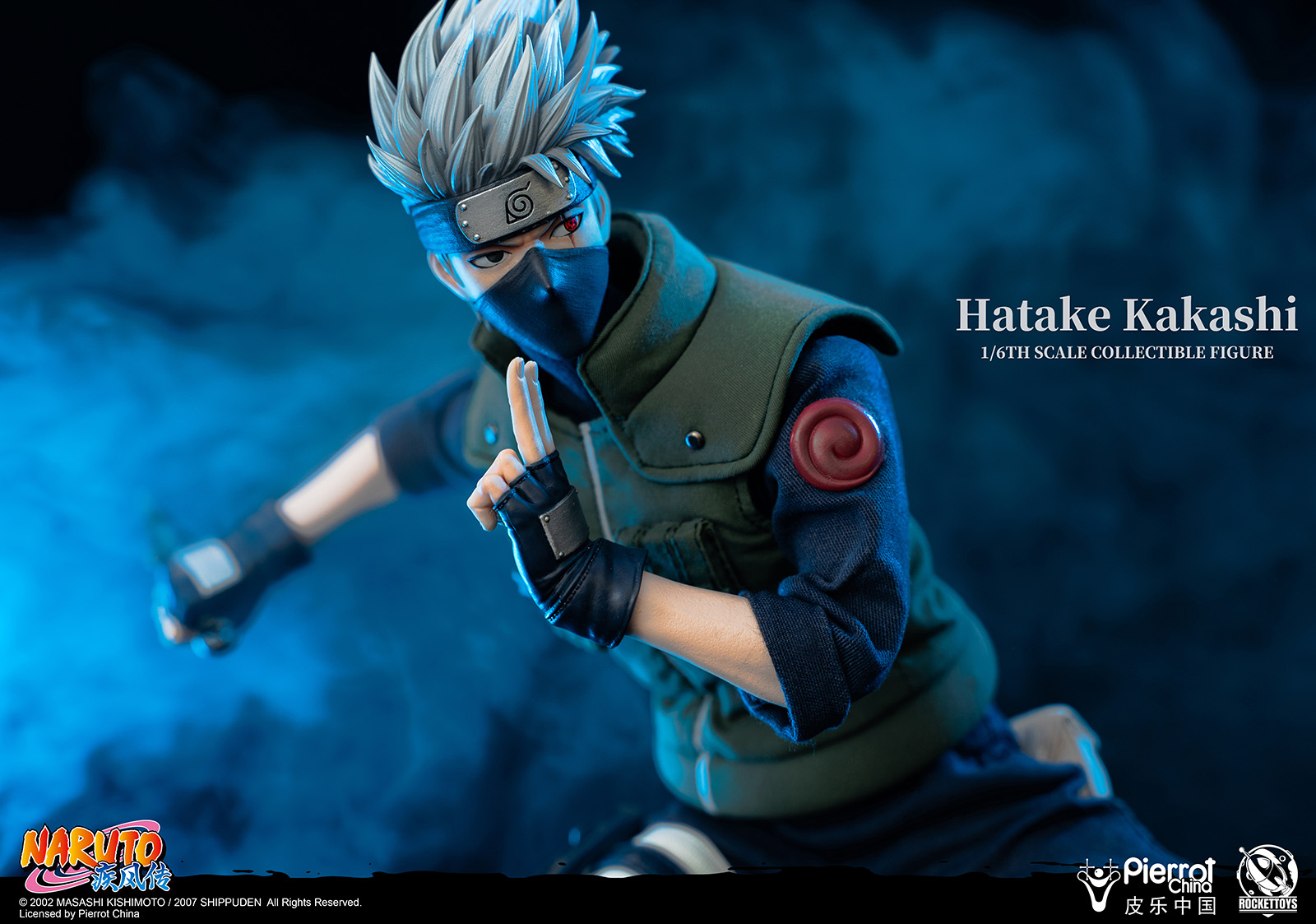 ROCKETTOYS ROC-004 1/6 NARUTO - HATAKE KAKASHI