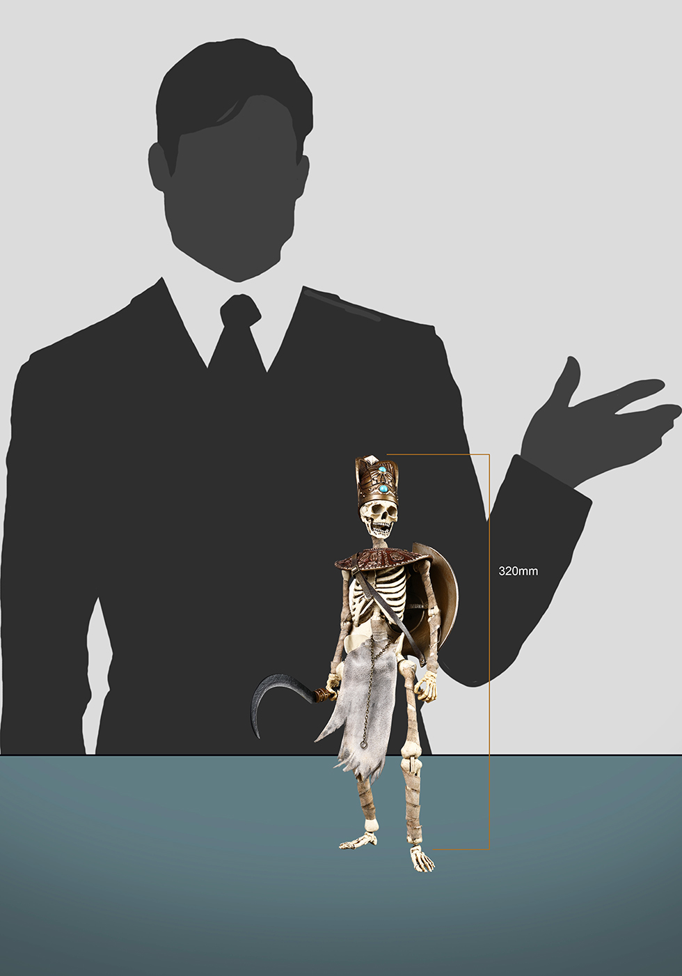 COOMODEL NS006 1/6 (DIE-CAST ALLOY) NIGHTMARE SEIRES: EGYPT - GUARDIAN DEMON