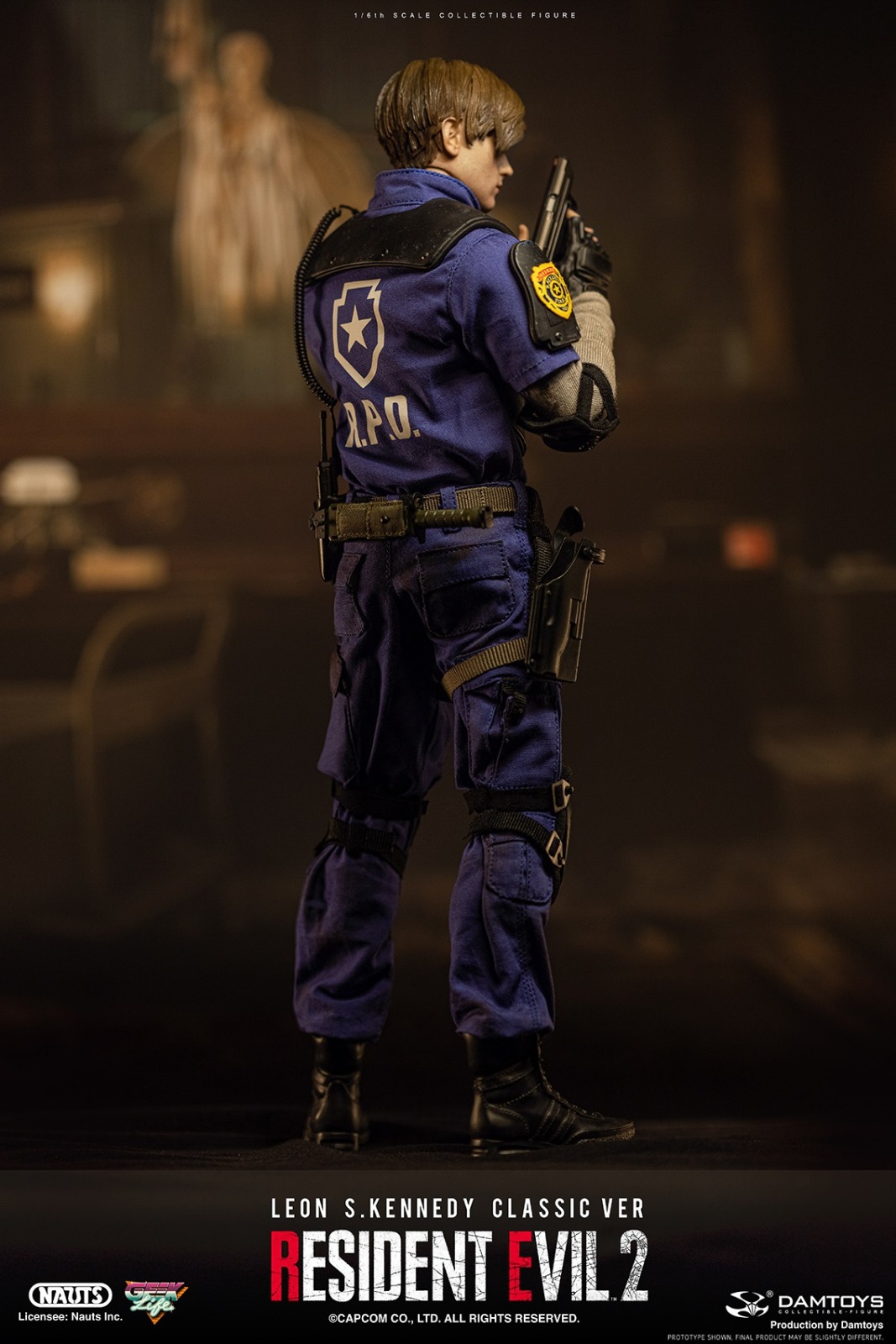 DAMTOYS DMS037 1/6 RESIDENT EVIL 2 - LEON S.KENNEDY (CLASSIC VER)