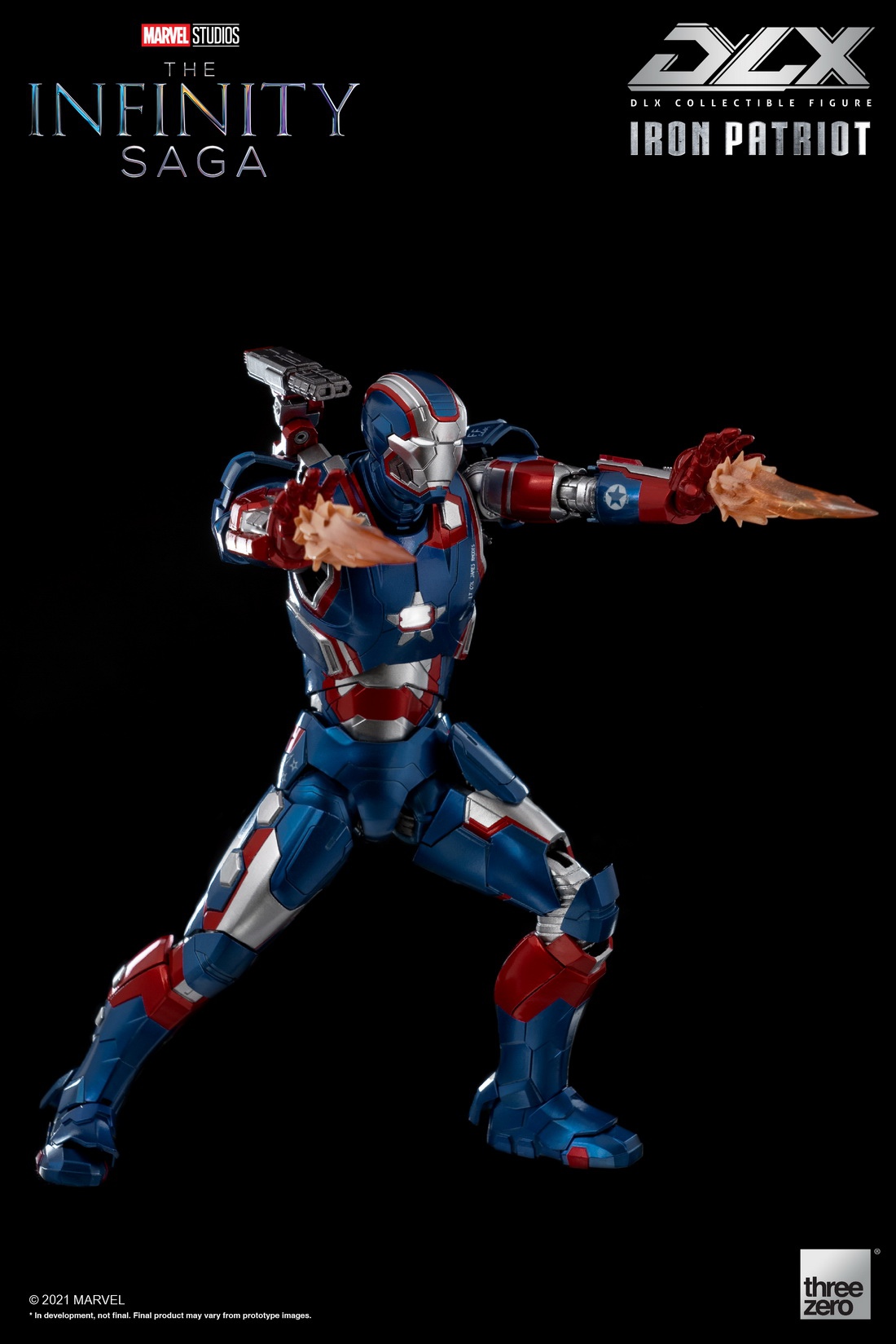 threezero 3Z02570C0 DLX The Infinity Saga - Iron Patriot
